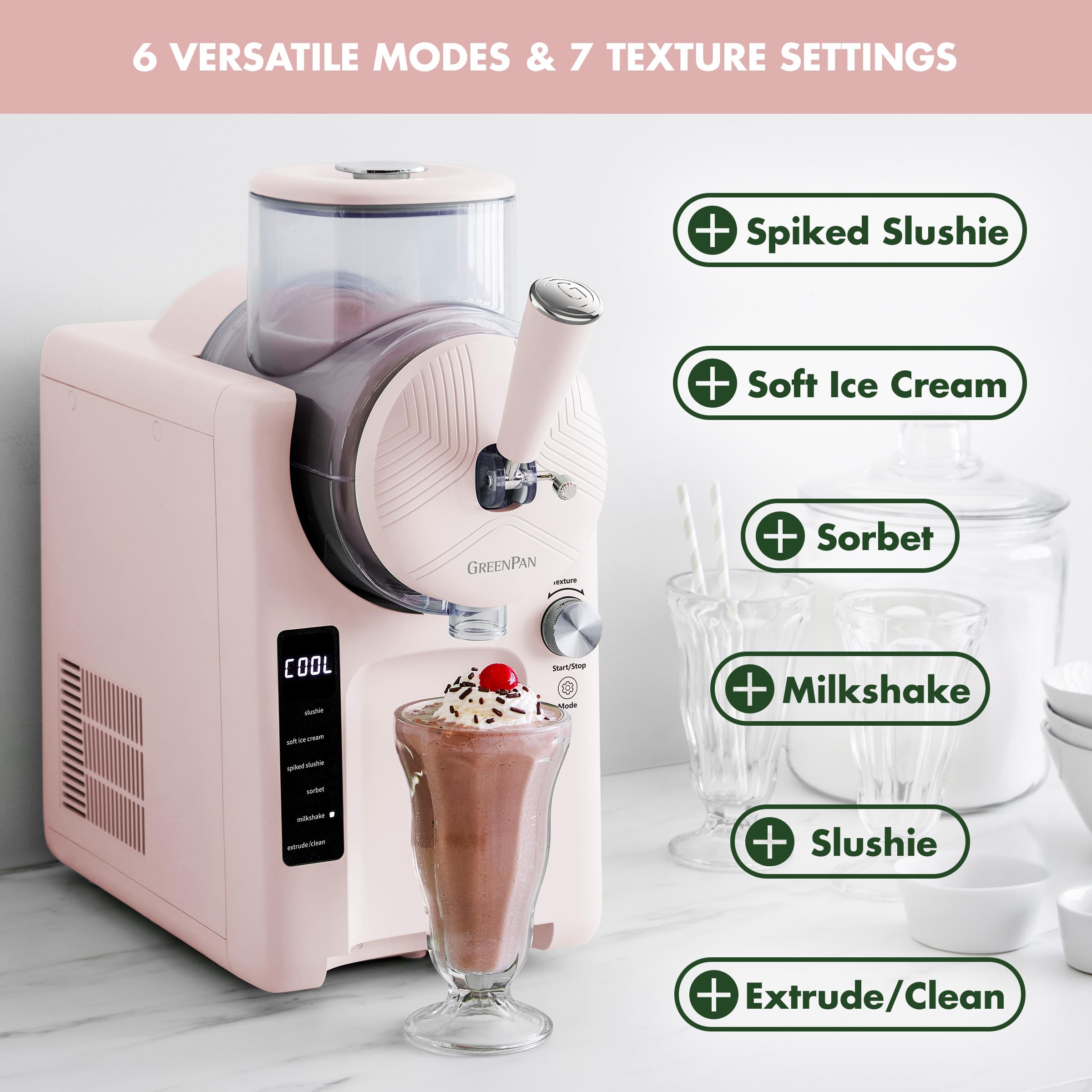 GreenPan Frost Ice Cream Maker & Slushie Machine