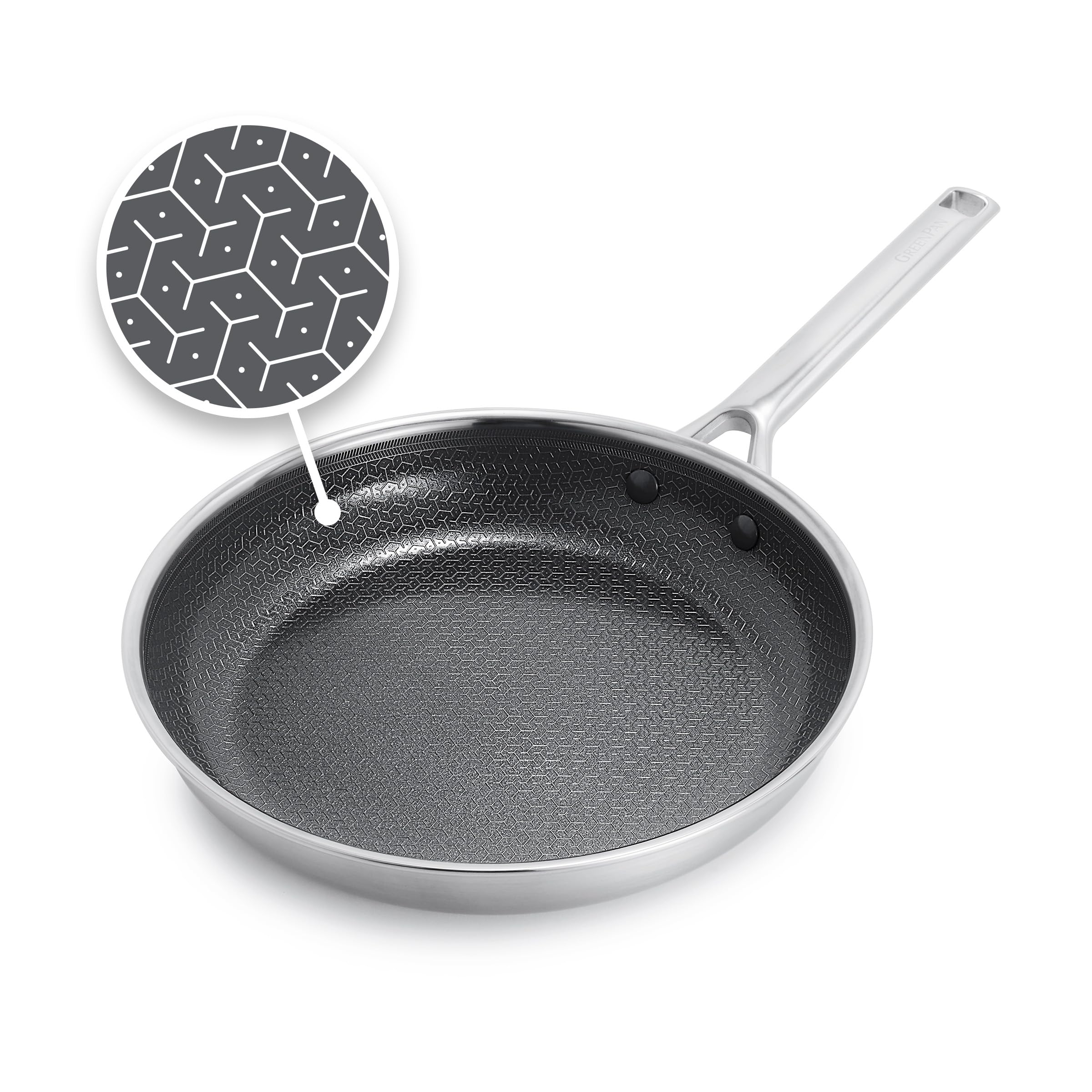 GreenPan APEX Hybrid 10-Inch Nonstick Stainless Steel Frying Pan