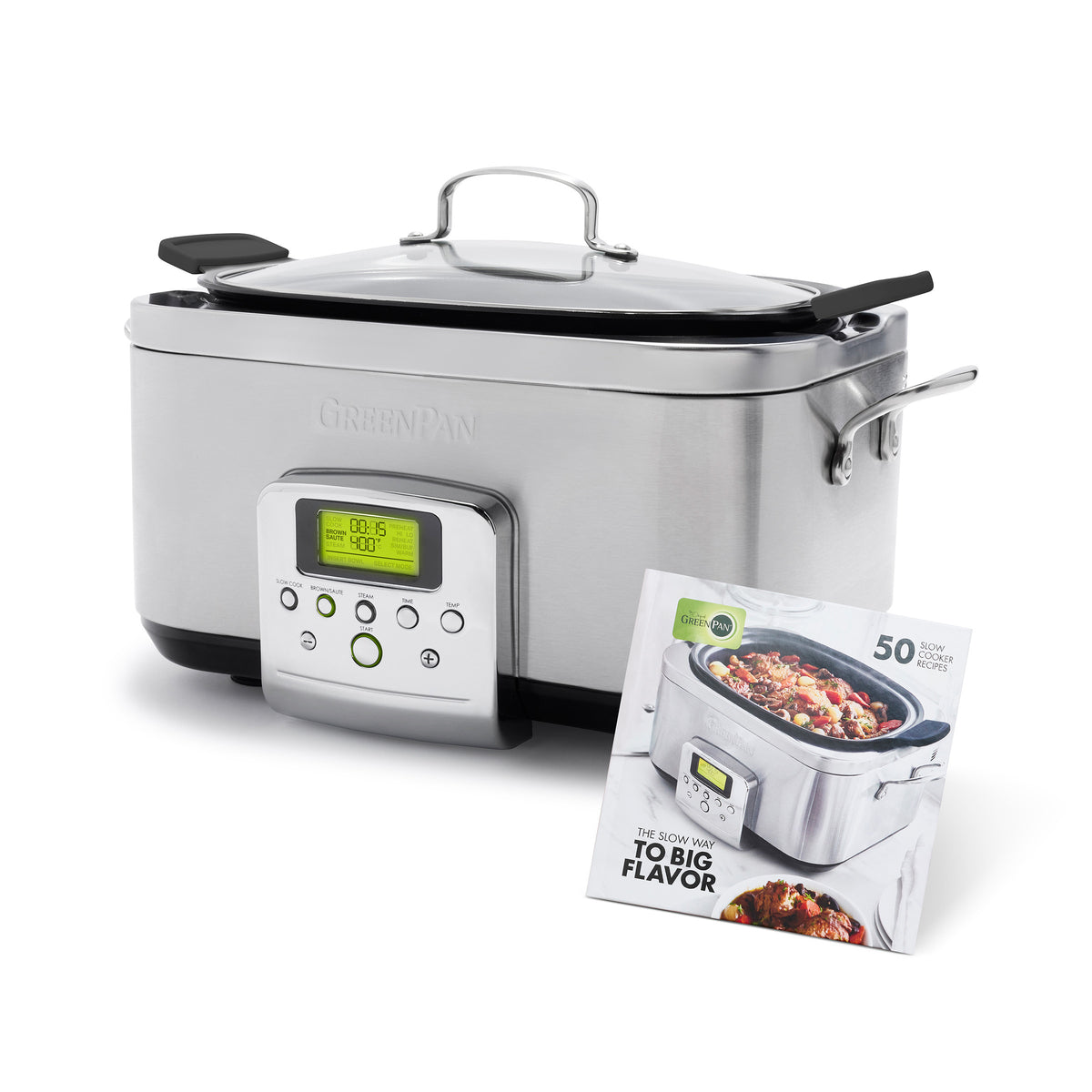 Elite 6-Quart Slow Cooker — Premiere Stainless Steel
