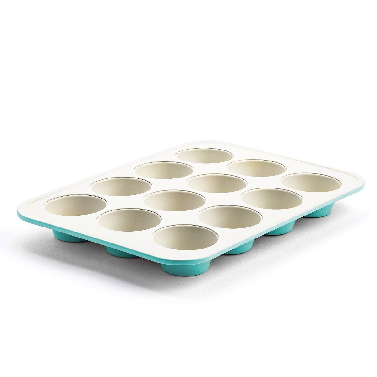 GreenLife Ceramic Nonstick Muffin Pan – Turquoise
