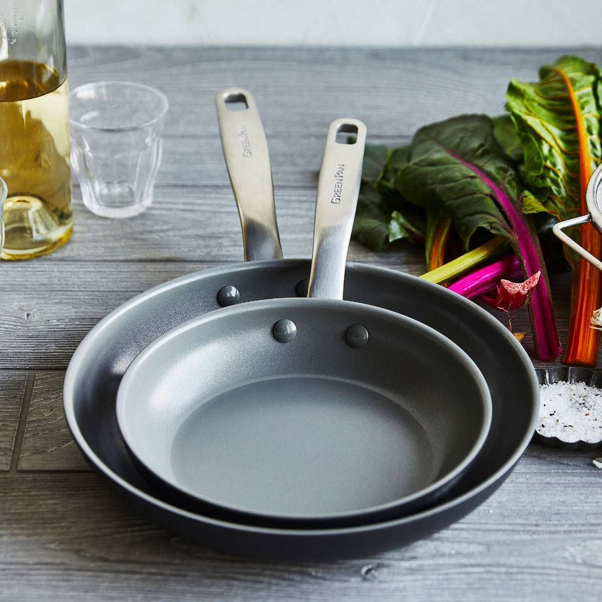 Chatham Ceramic Nonstick Frypan Set (8" and 10")