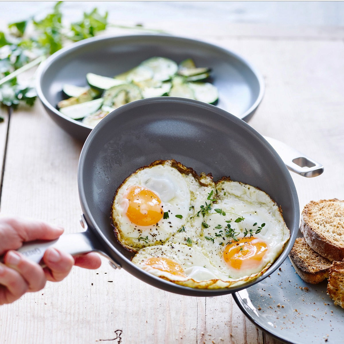Chatham Ceramic Nonstick Frypan Set (8" and 10")