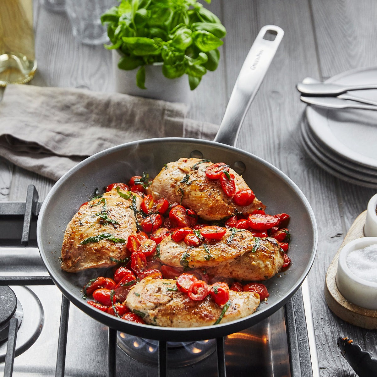 Chatham Ceramic Nonstick Frypan Set (8" and 10")