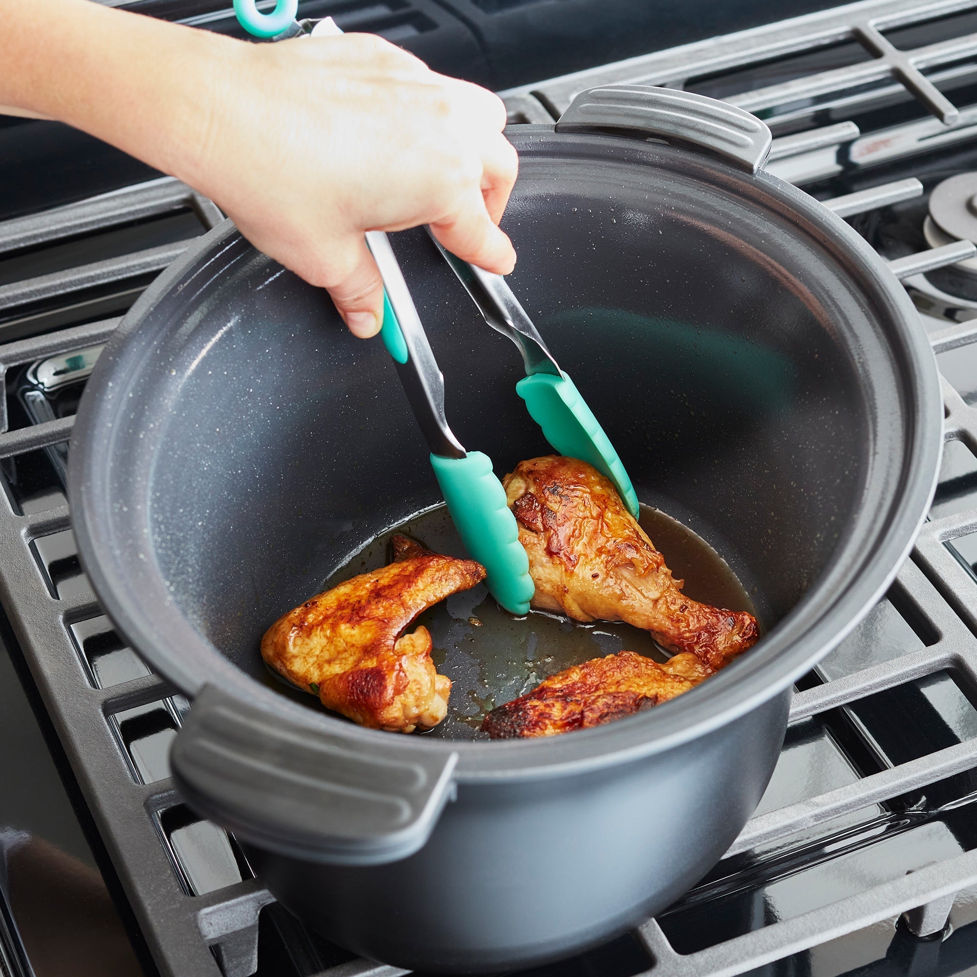 GreenLife Healthy 6-Quart Slow Cooker – Turquoise