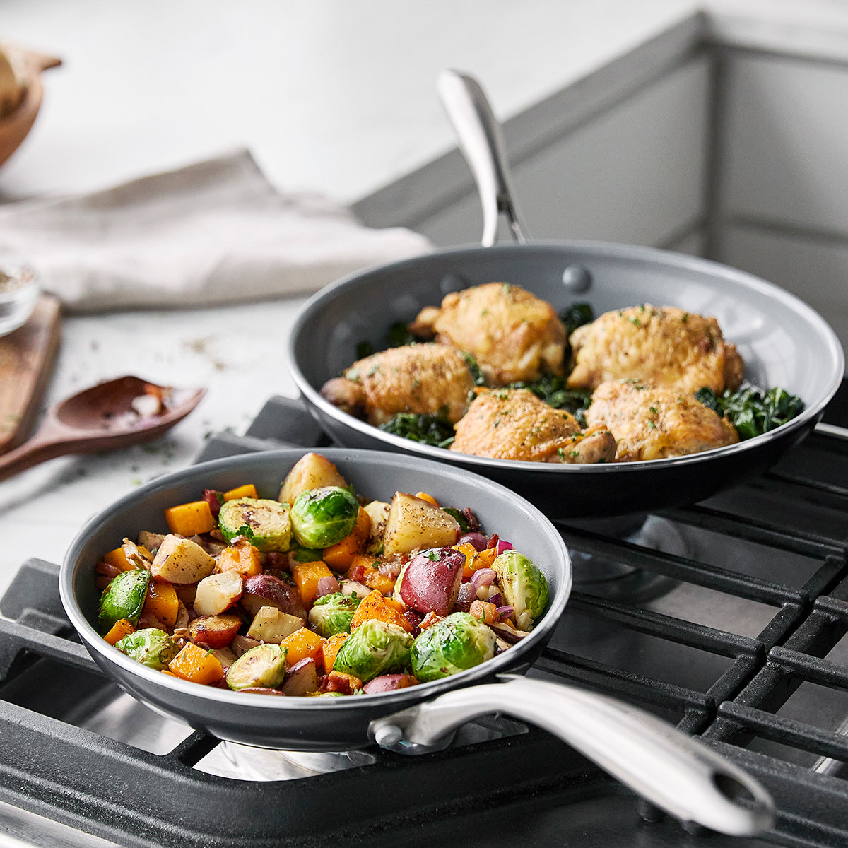 GreenPan Swift Ceramic Nonstick 12-Piece Cookware Set