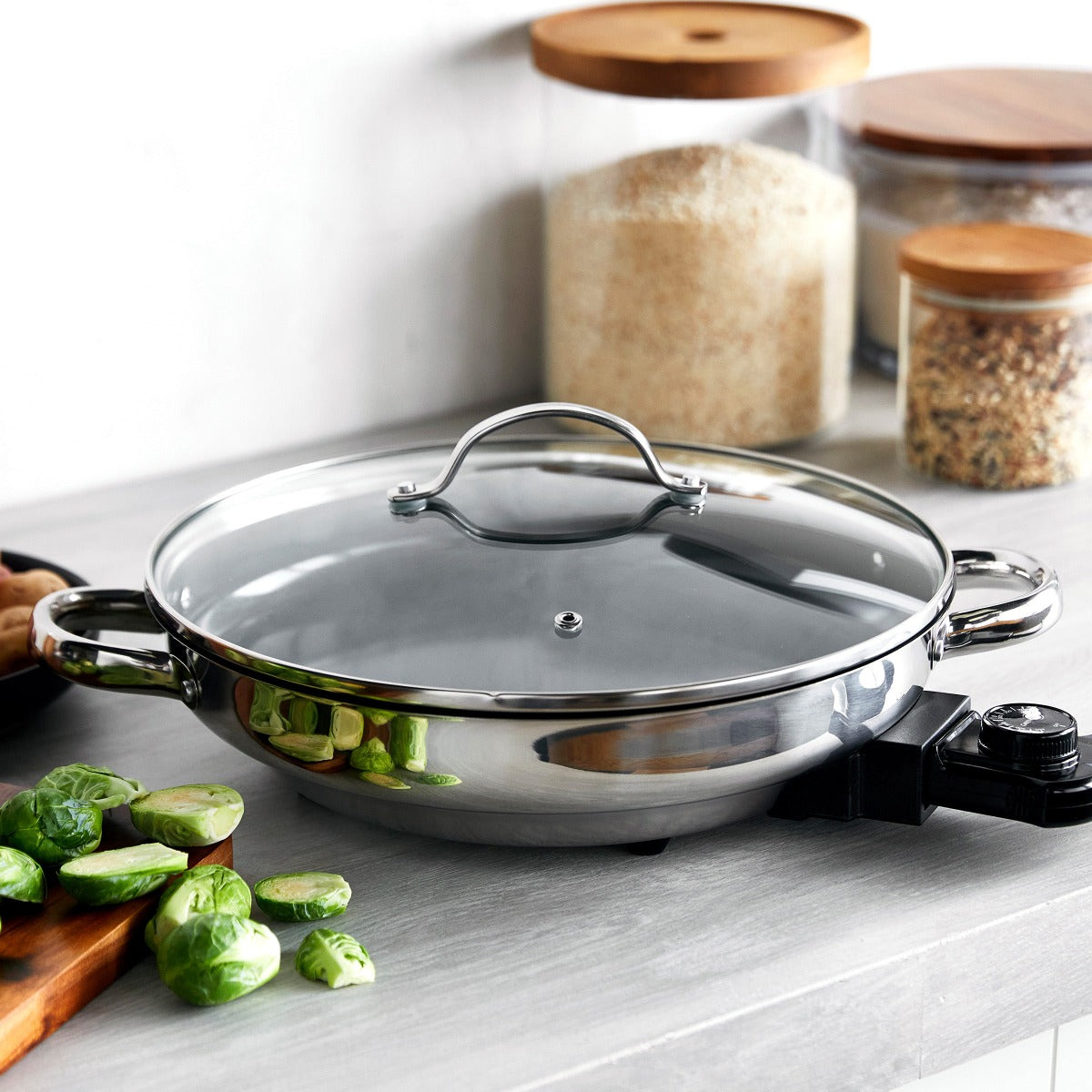 GreenPan Bistro 12" Electric Skillet