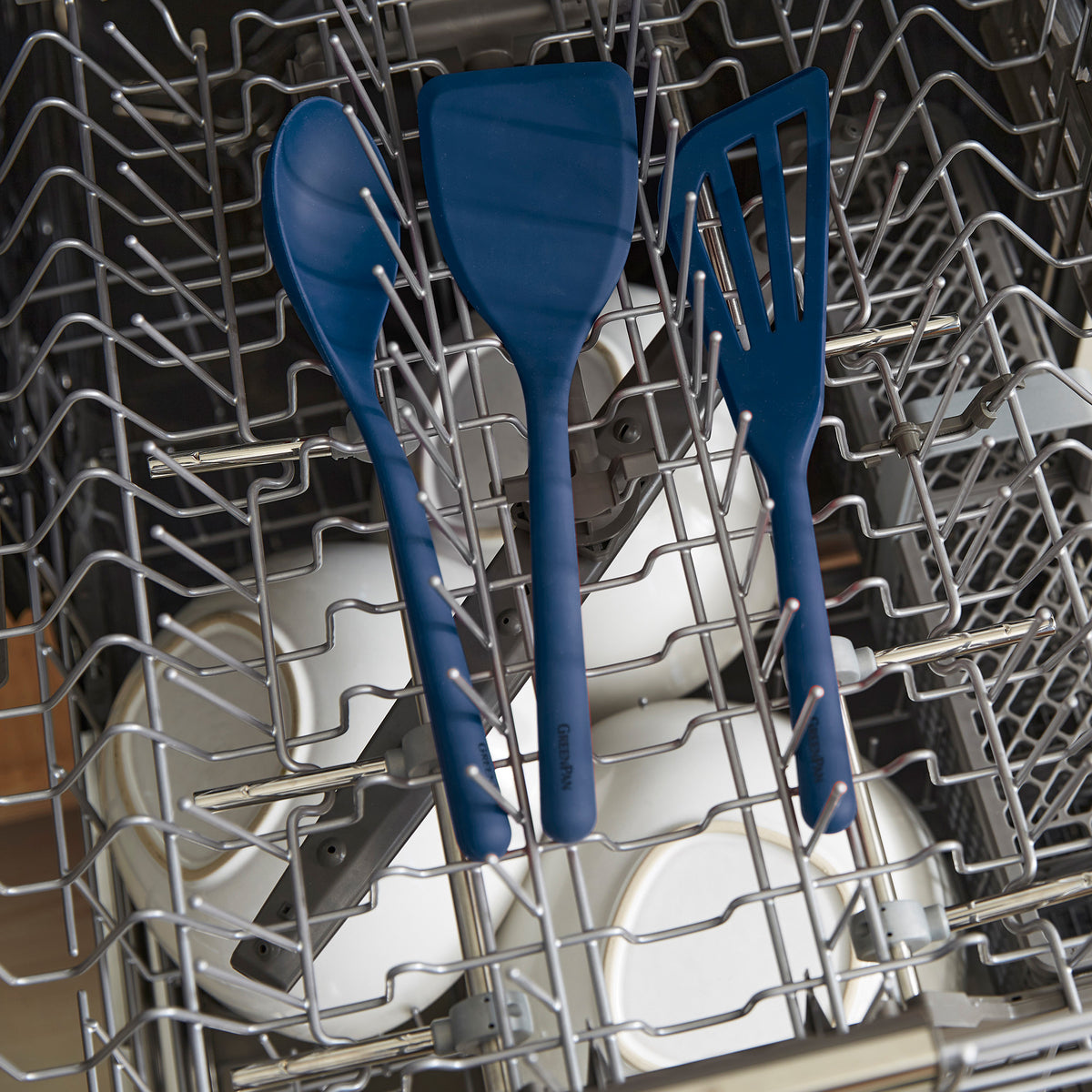GreenPan Platinum Silicone Whisk – Navy