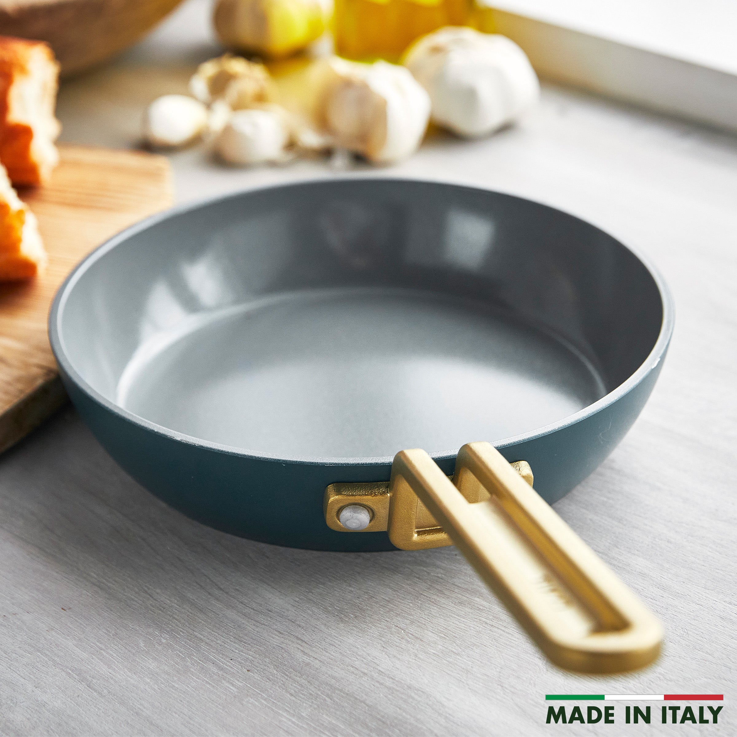 Stanley Tucci™ Ceramic Nonstick 8" Frypan – Venetian Teal