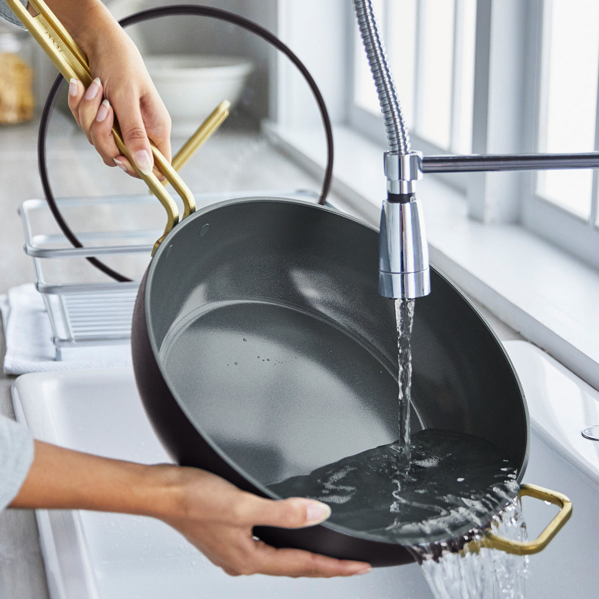 GreenPan Stanley Tucci™ Ceramic Nonstick 6.5-Quart Essential Stanley Pan - Calabrian Fig