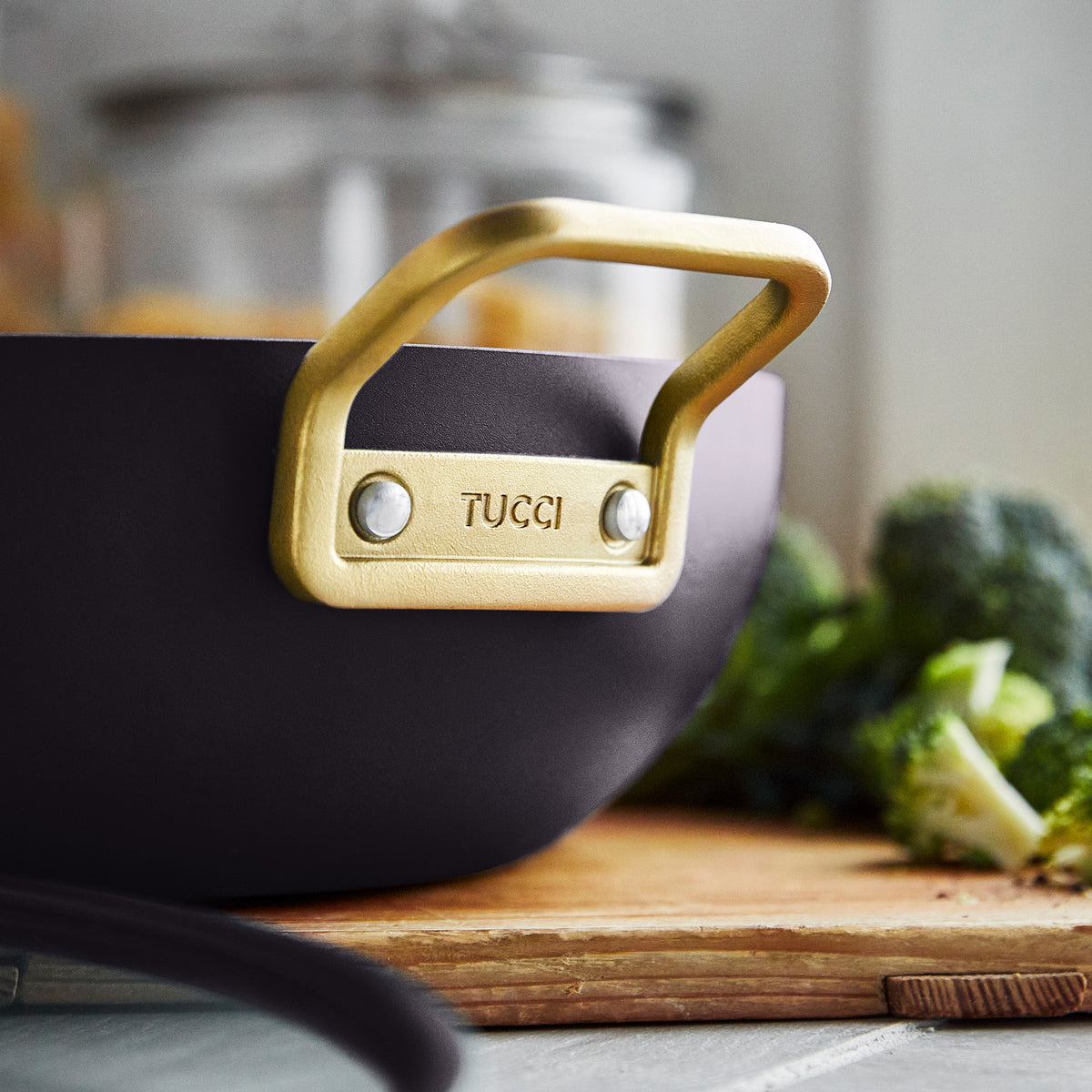 GreenPan Stanley Tucci™ Ceramic Nonstick 6.5-Quart Essential Stanley Pan - Calabrian Fig