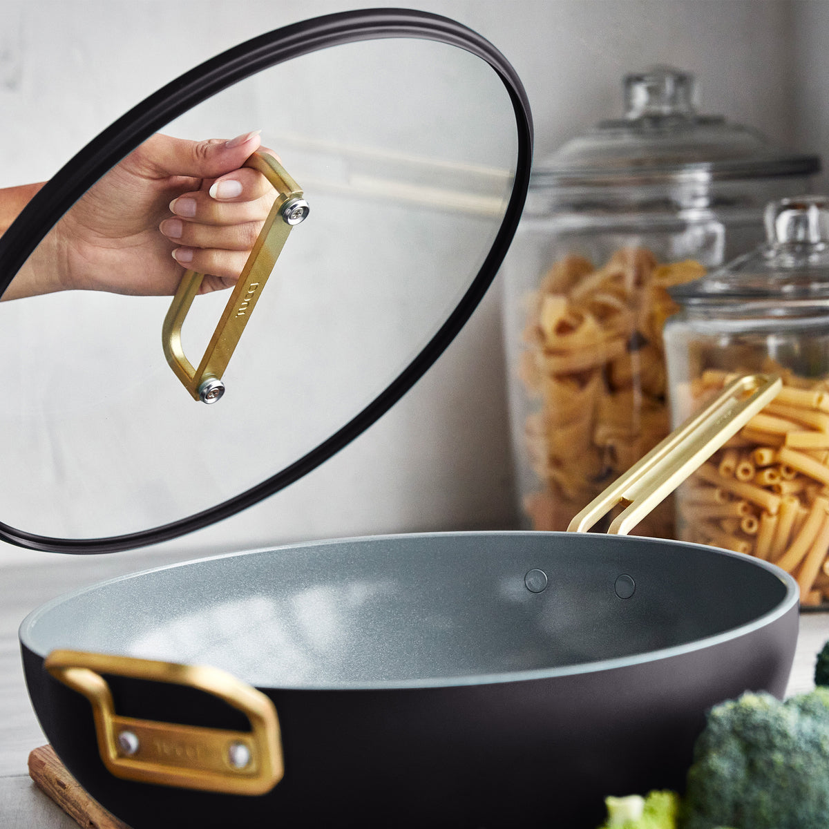 GreenPan Stanley Tucci™ Ceramic Nonstick 6.5-Quart Essential Stanley Pan - Calabrian Fig