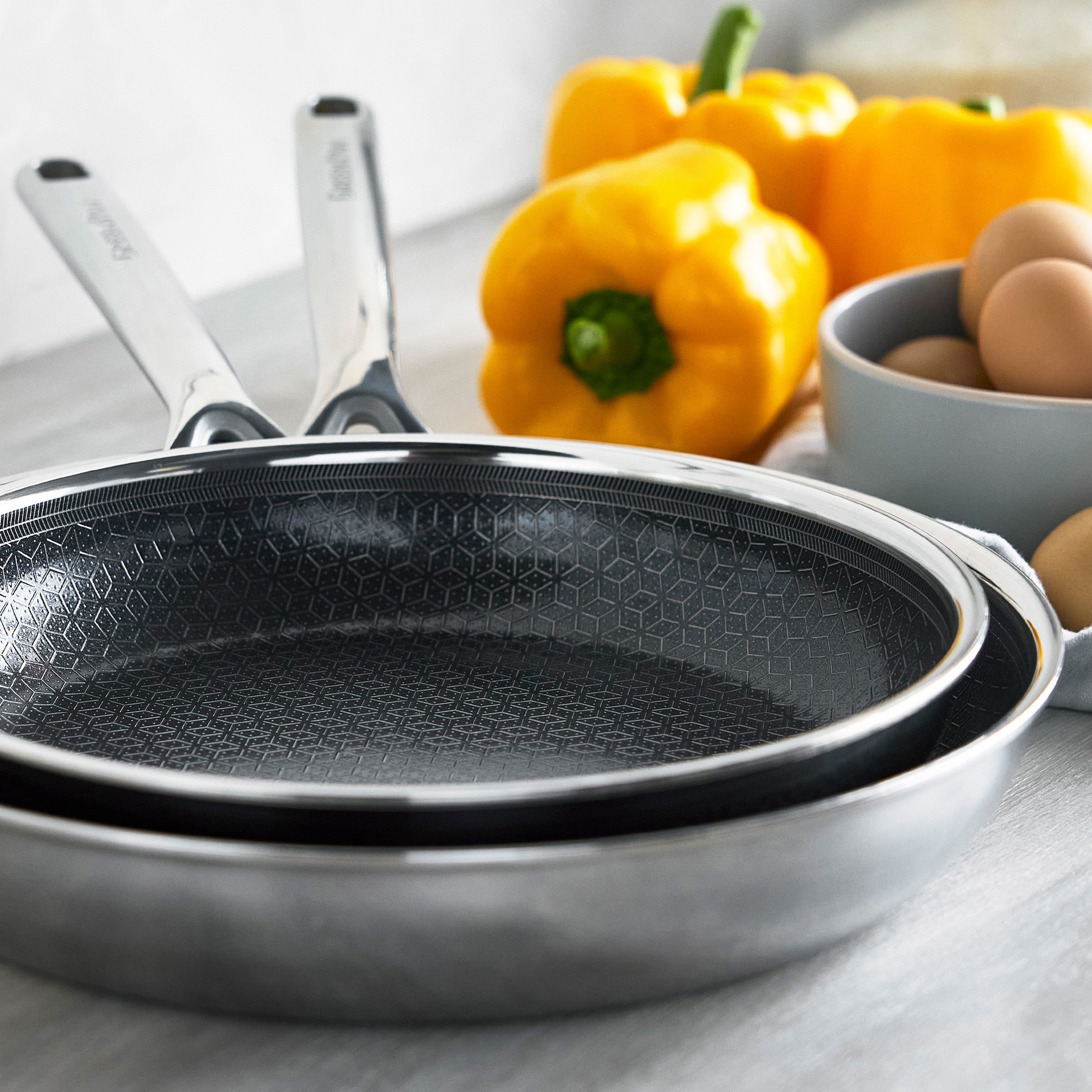 GreenPan Spectra Thermobond Hybrid Ceramic Nonstick Frypan Set (8, 10 & 12 Inches)