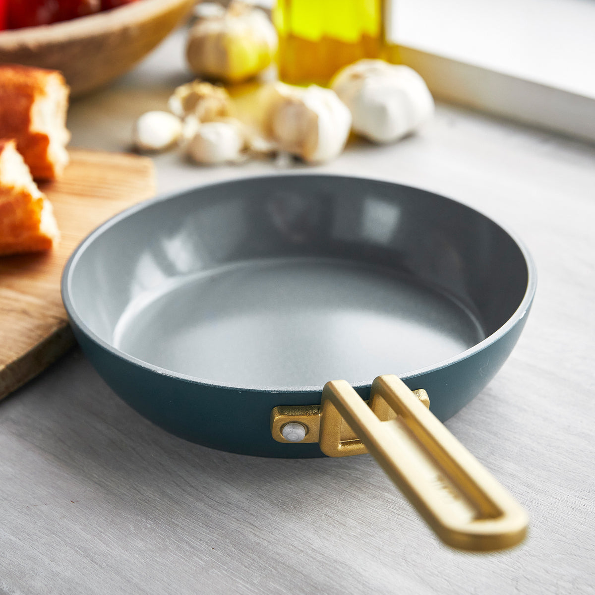 Stanley Tucci™ Ceramic Nonstick 3-Piece Mini Cookware Set - Venetian Teal