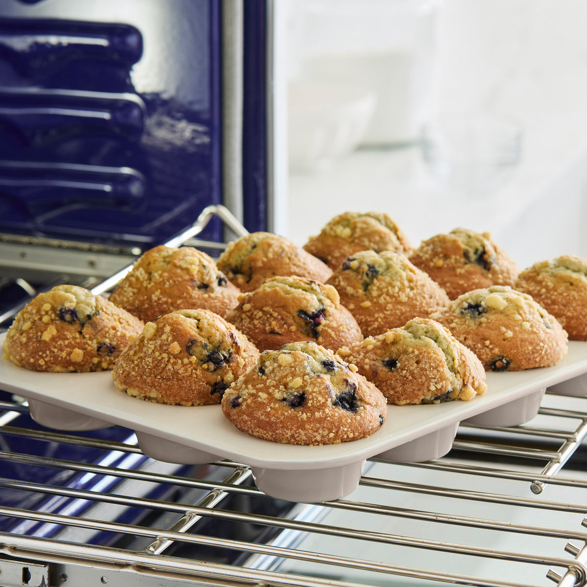GreenLife Ceramic Nonstick Muffin Pan — Taupe