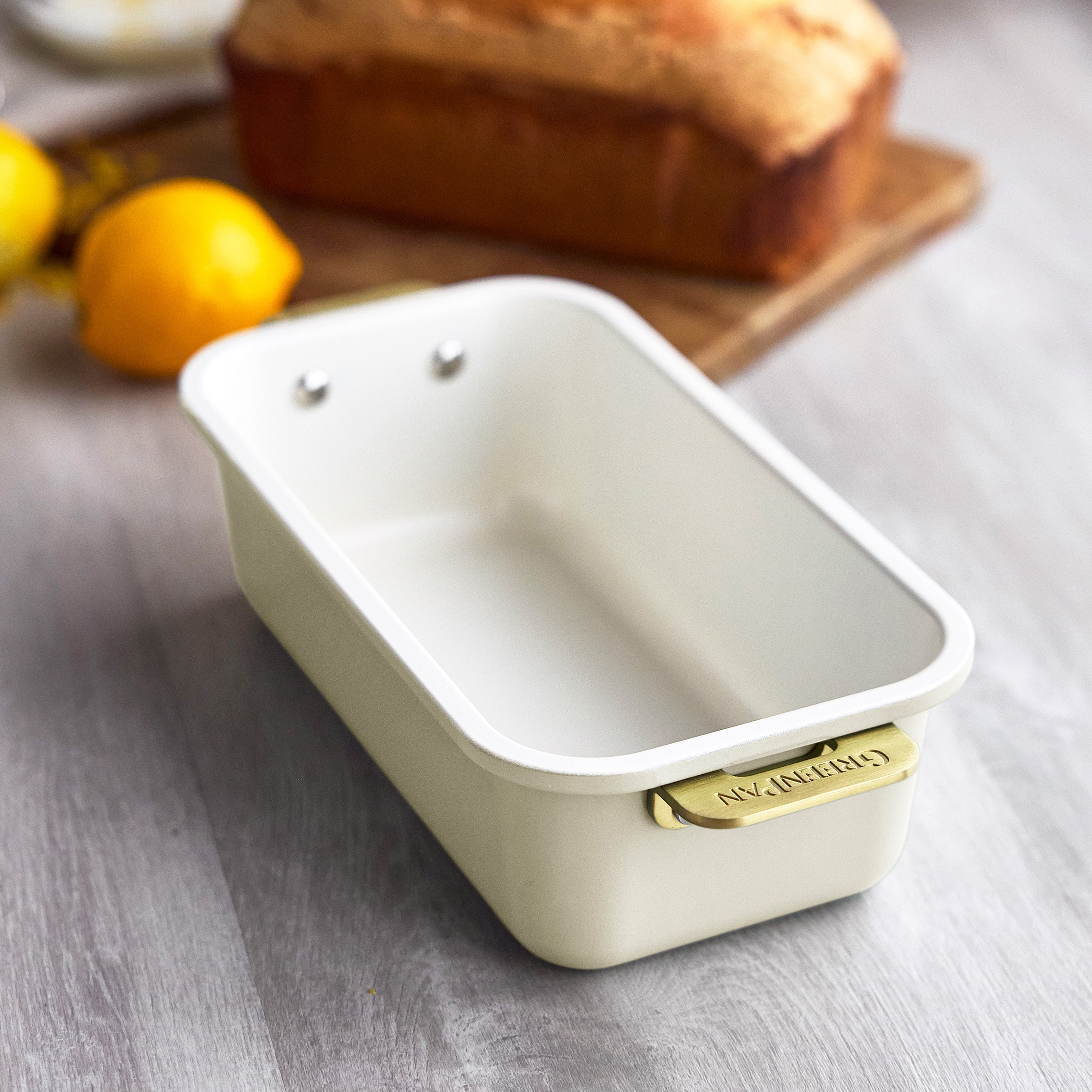 Reserve Bakeware 8 x 4 Inch Loaf Pan in Cream