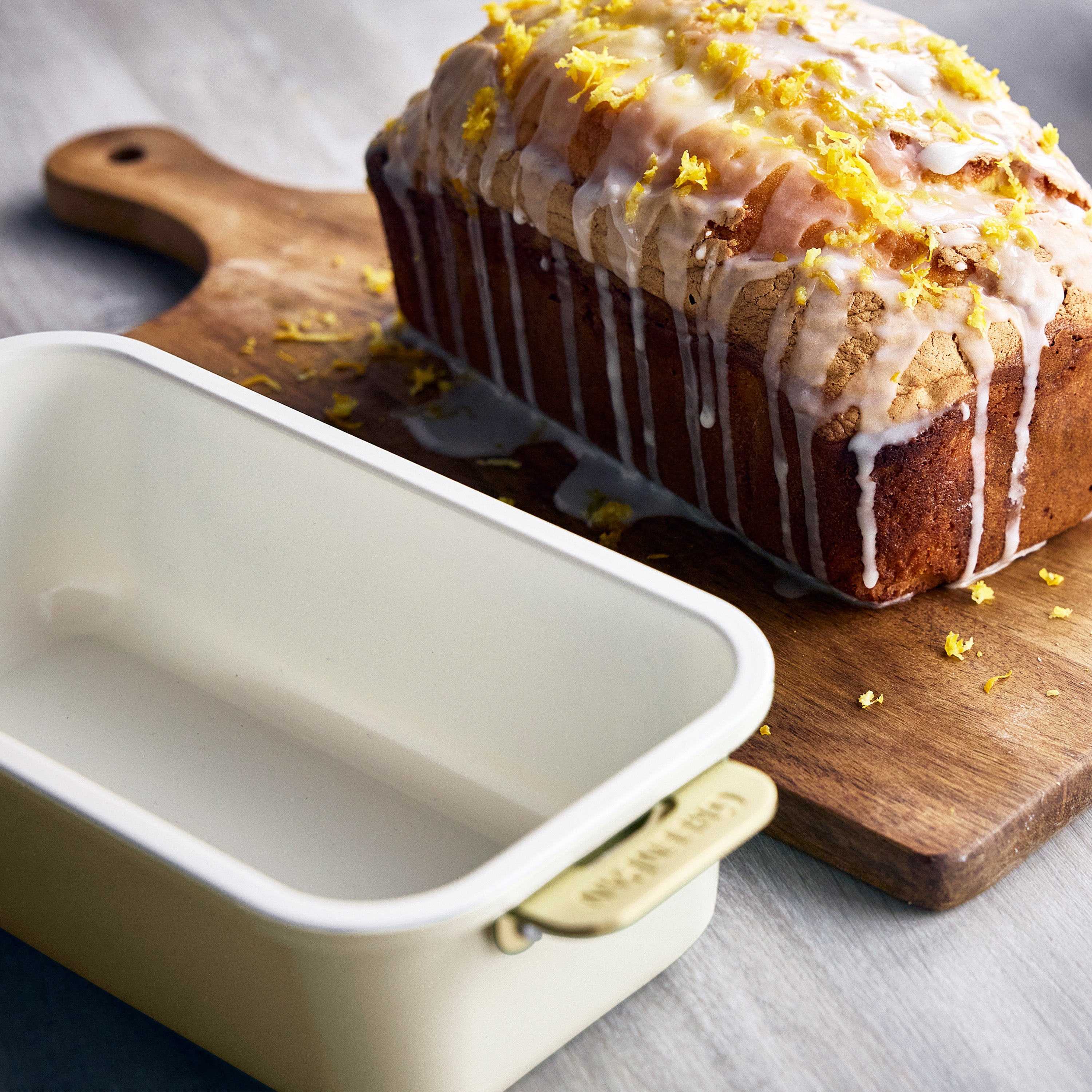 Reserve Bakeware 8 x 4 Inch Loaf Pan in Cream