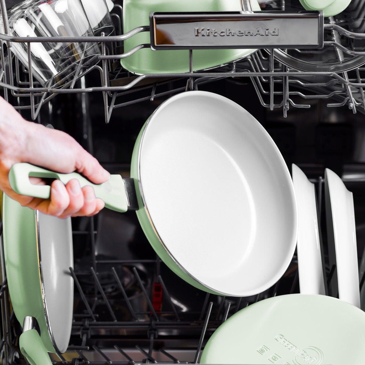 GreenPan Dover Ceramic Nonstick 10" Frypan – Pastel Green