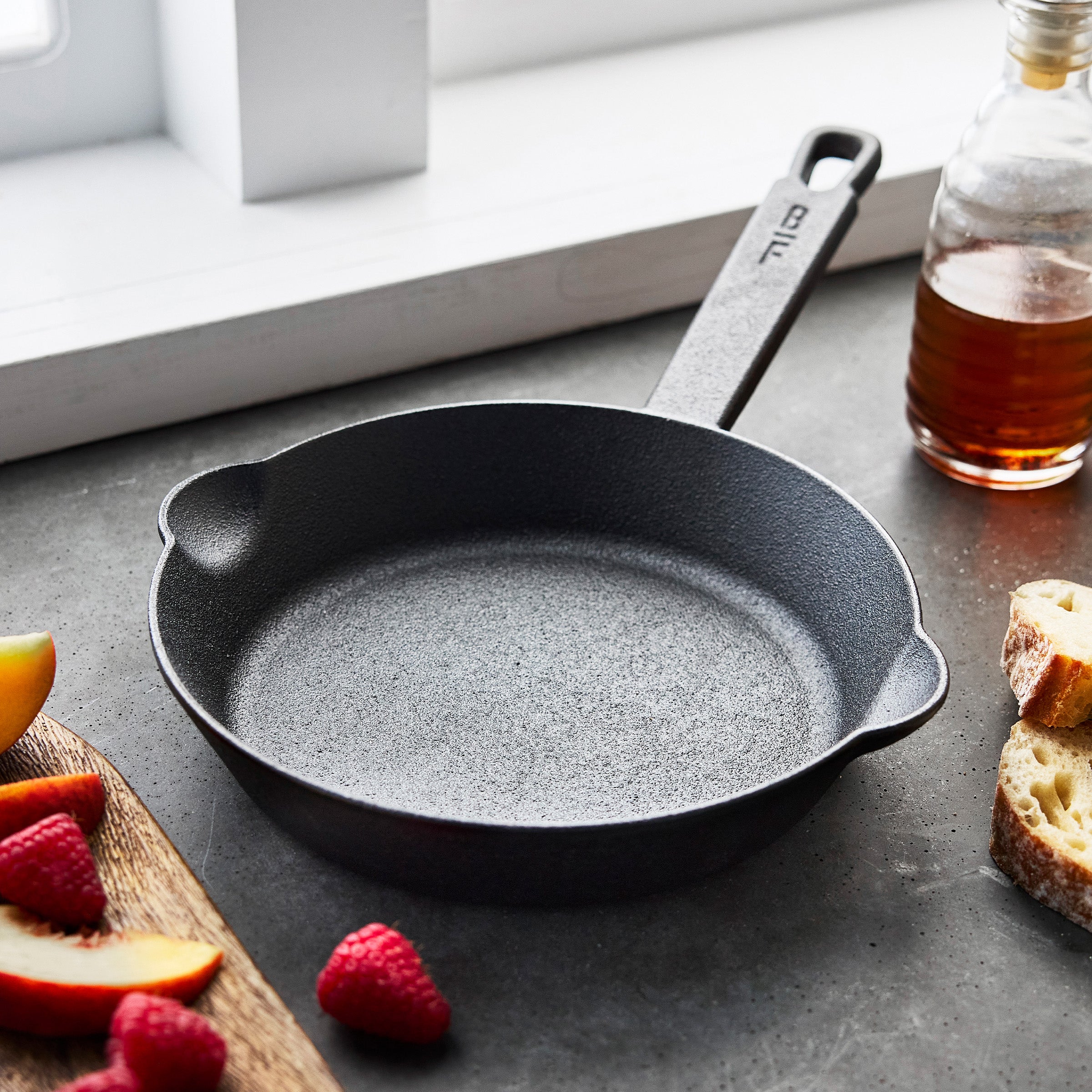 Bobby Flay by GreenPan 6-Piece Cast Iron Set with Bobby at Home Cookbook