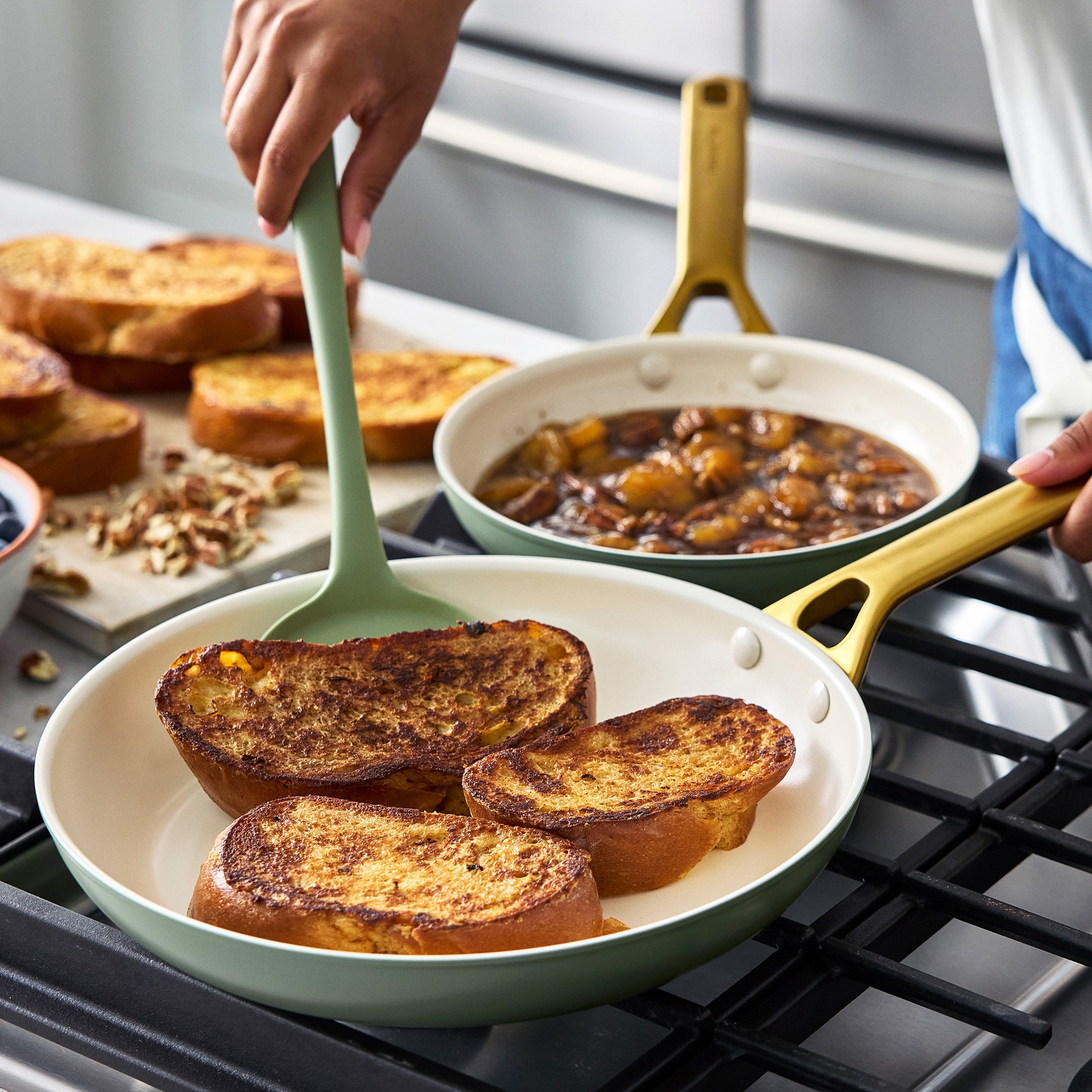 GreenPan Reserve Pro 18-Piece Cookware & Bakeware Set | Sage