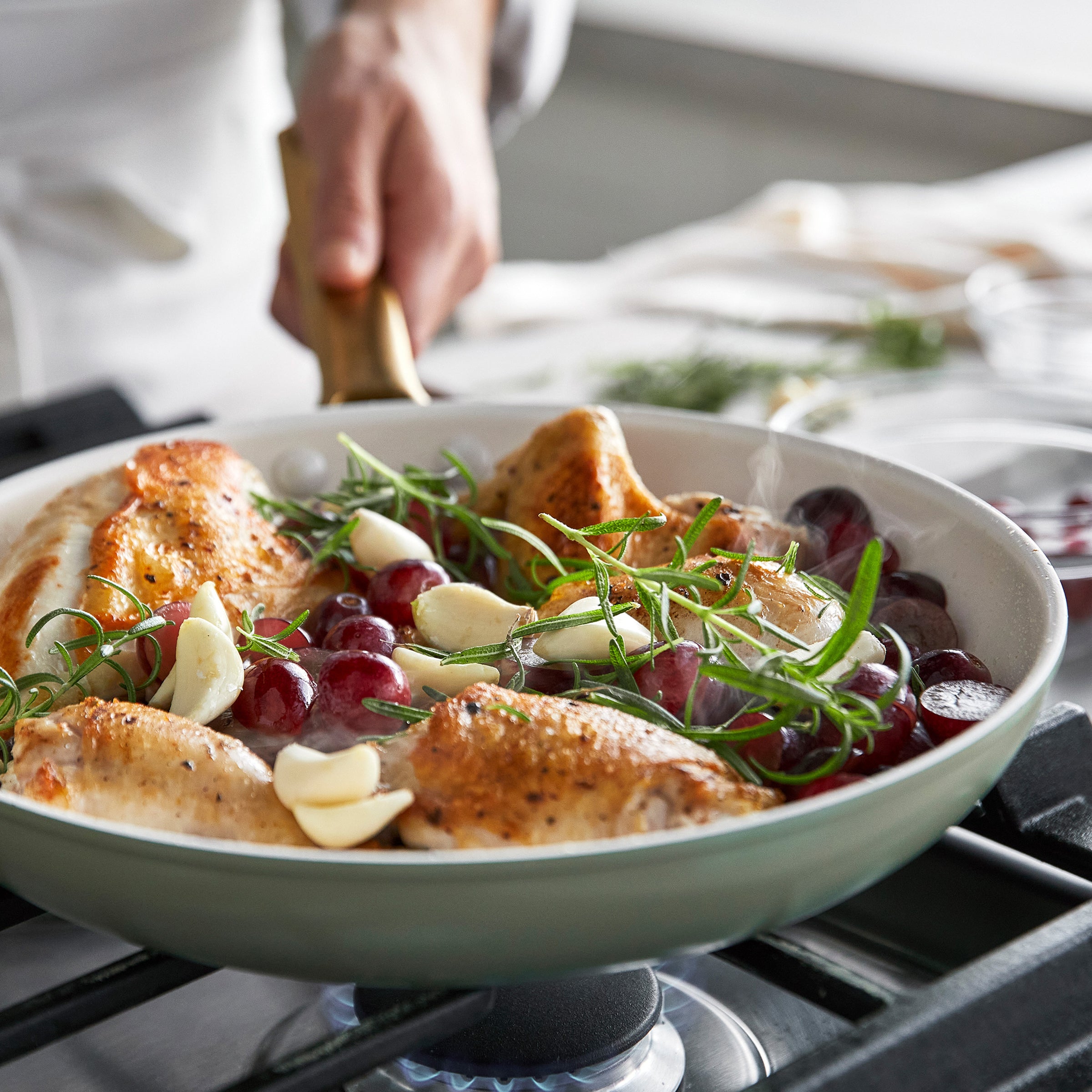 GreenPan Reserve Pro 18-Piece Cookware & Bakeware Set | Sage