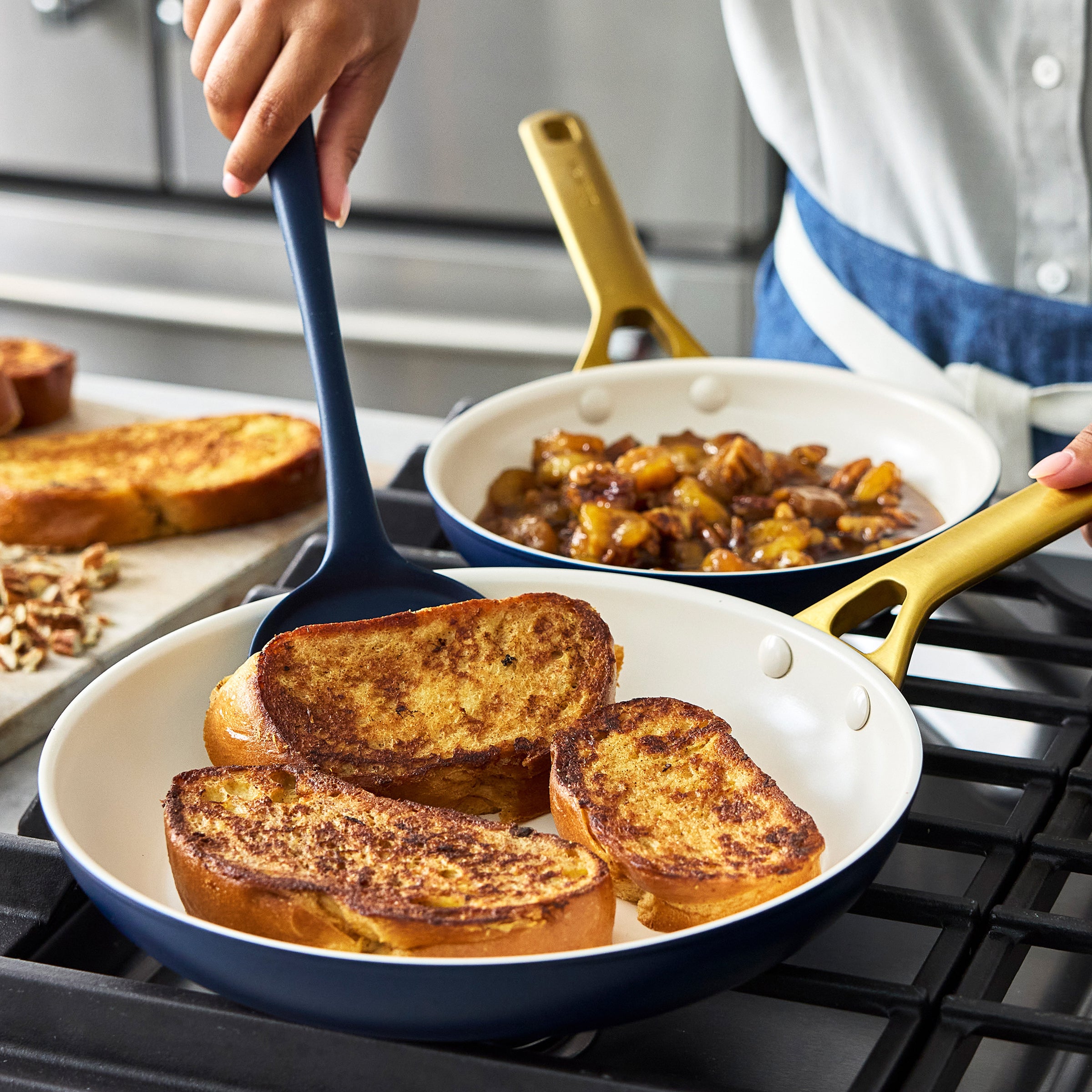 GreenPan Reserve Pro Ceramic Nonstick 11-Piece Cookware Set | Twilight