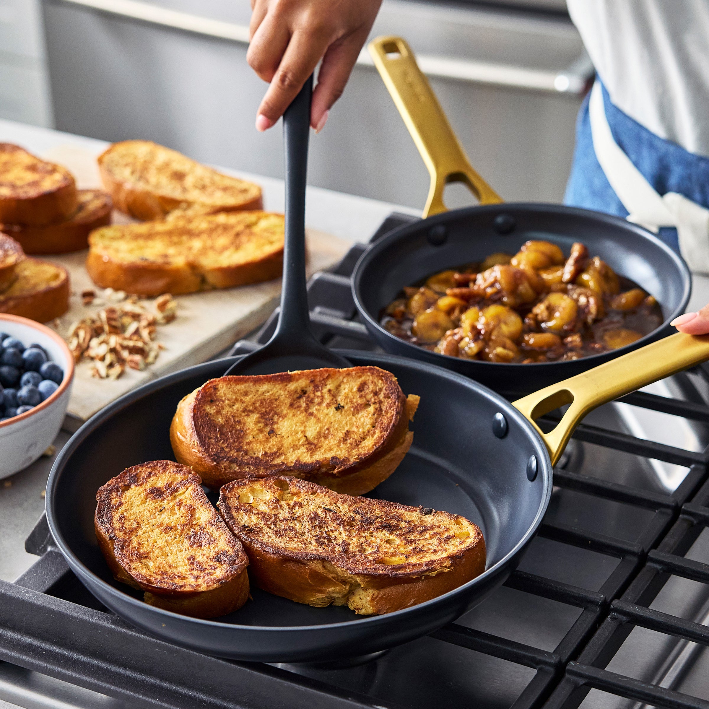 GreenPan Reserve Pro Ceramic Nonstick 11-Piece Cookware Set | Black