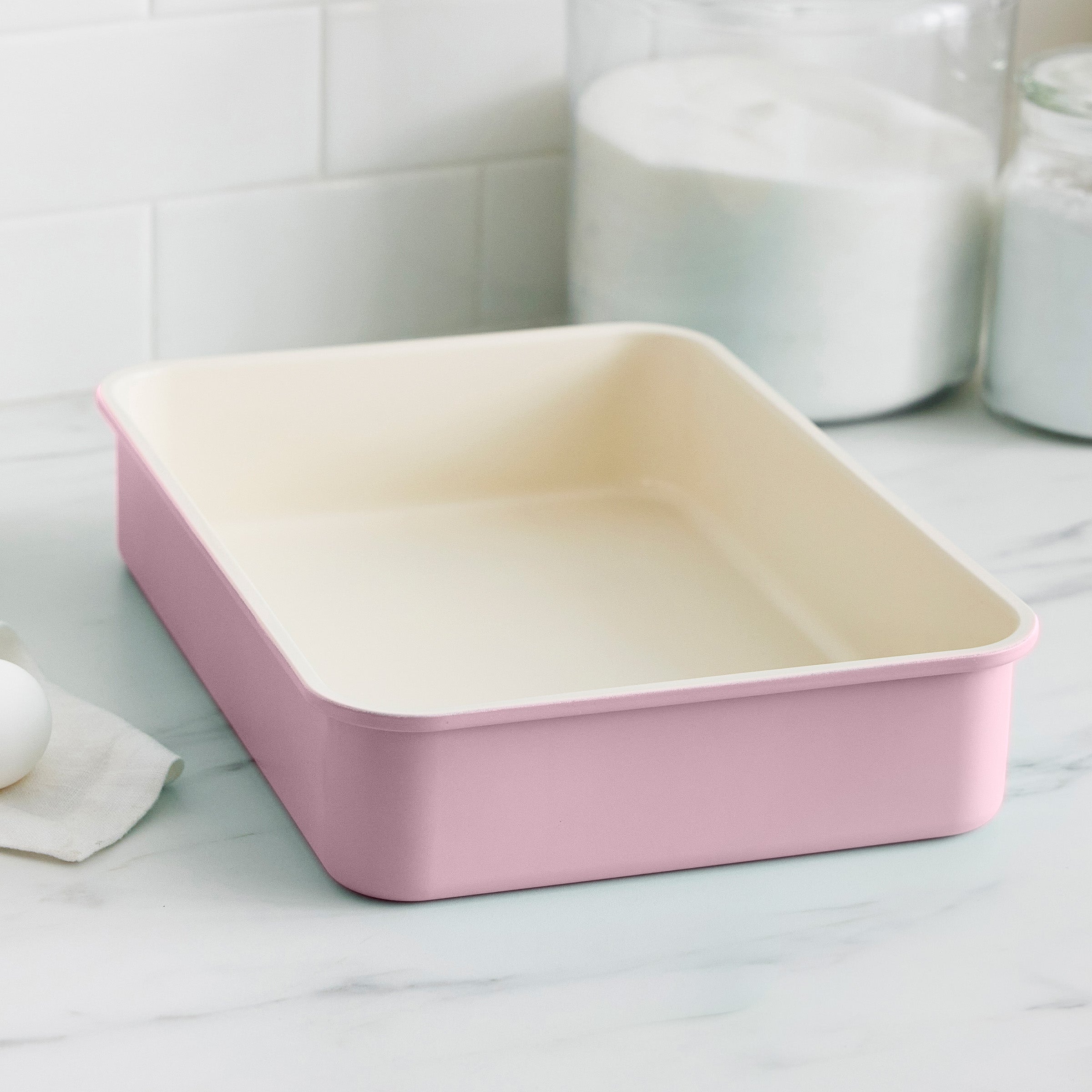 GreenLife Ceramic Nonstick 6-Piece Bakeware Set in Pink