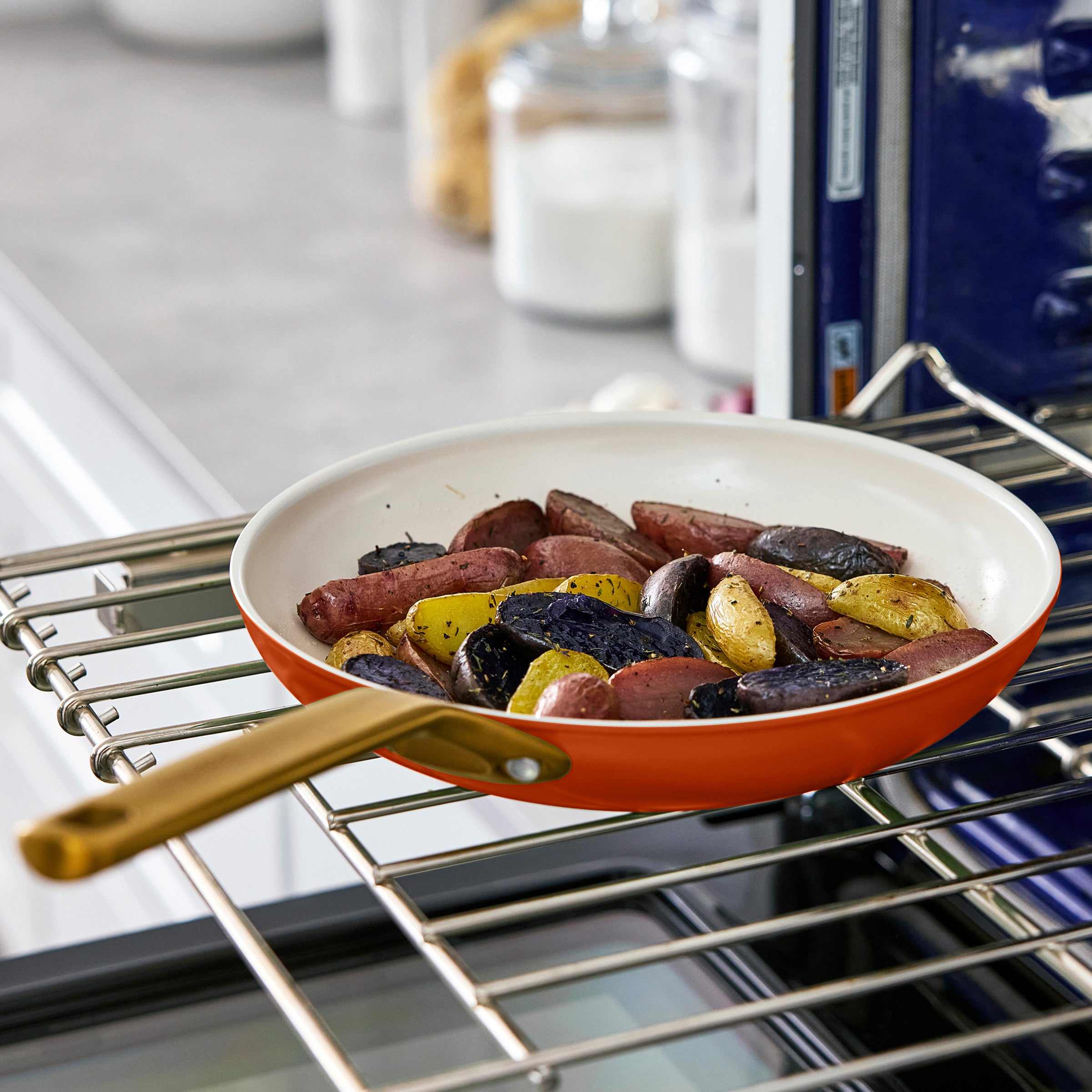 GreenPan Reserve Pro Ceramic Nonstick 11-Piece Cookware Set | Harvest