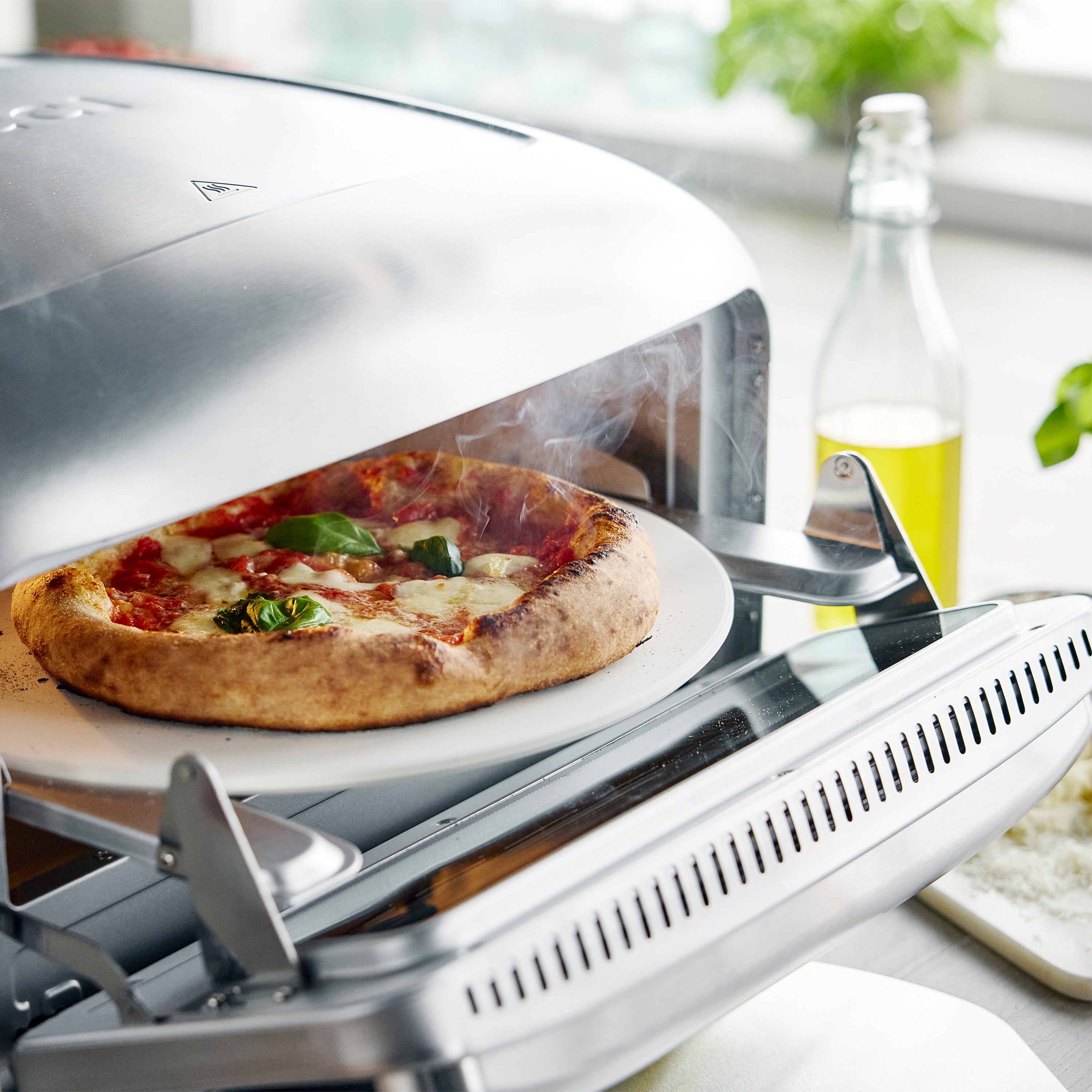 Stanley Tucci™ Indoor and Outdoor Pizza Oven – Stainless Steel