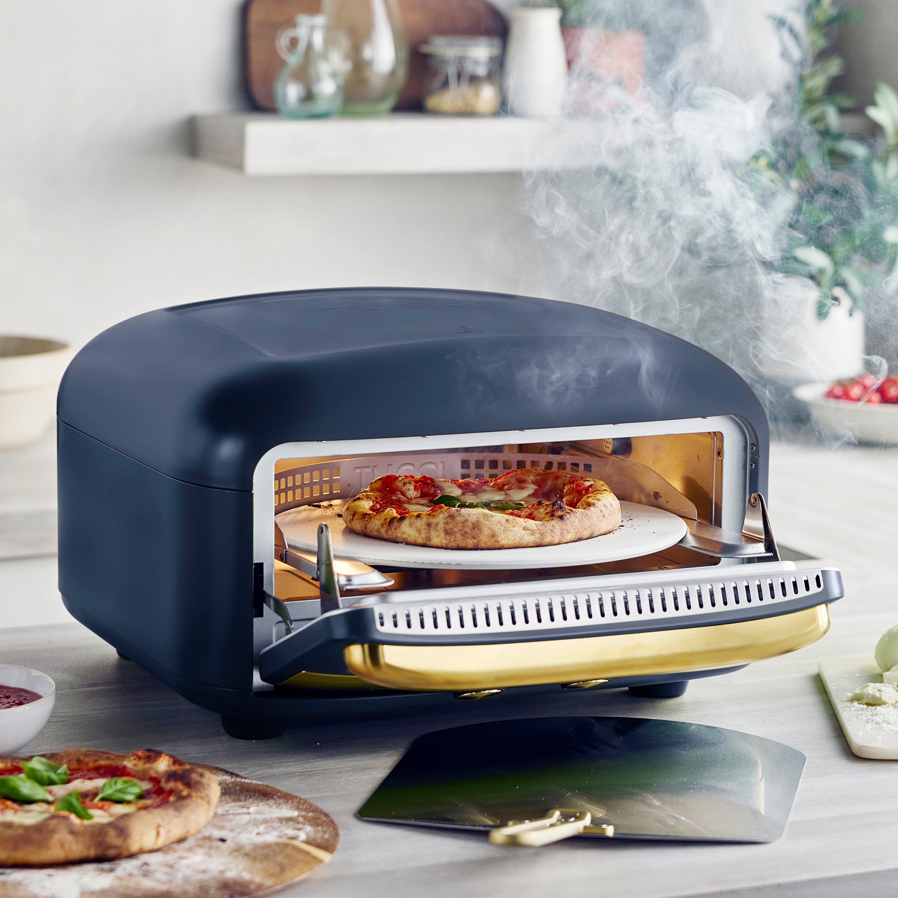 Stanley Tucci™ Indoor/Outdoor Pizza Oven – Marino Blue