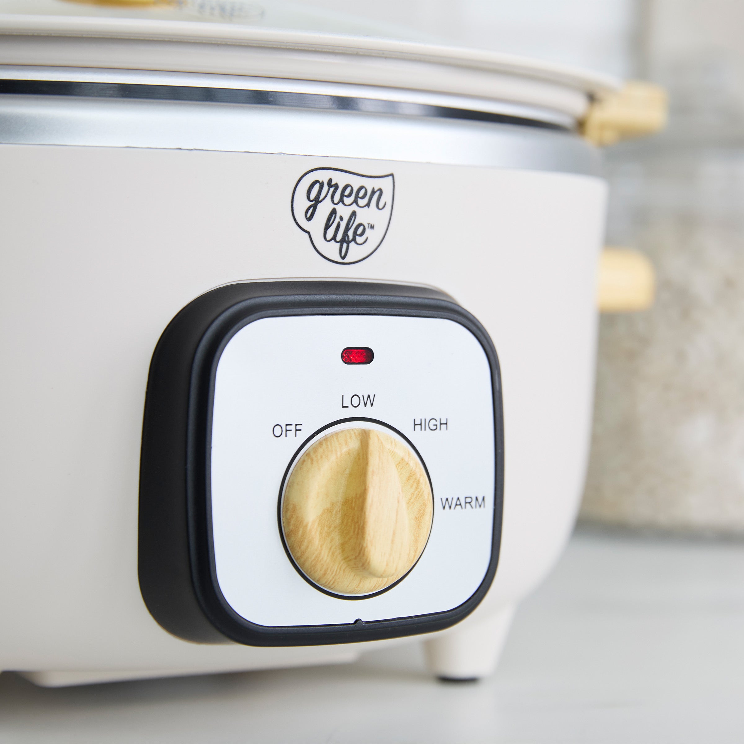 GreenLife Healthy 3.5-Quart Slow Cooker – Cream