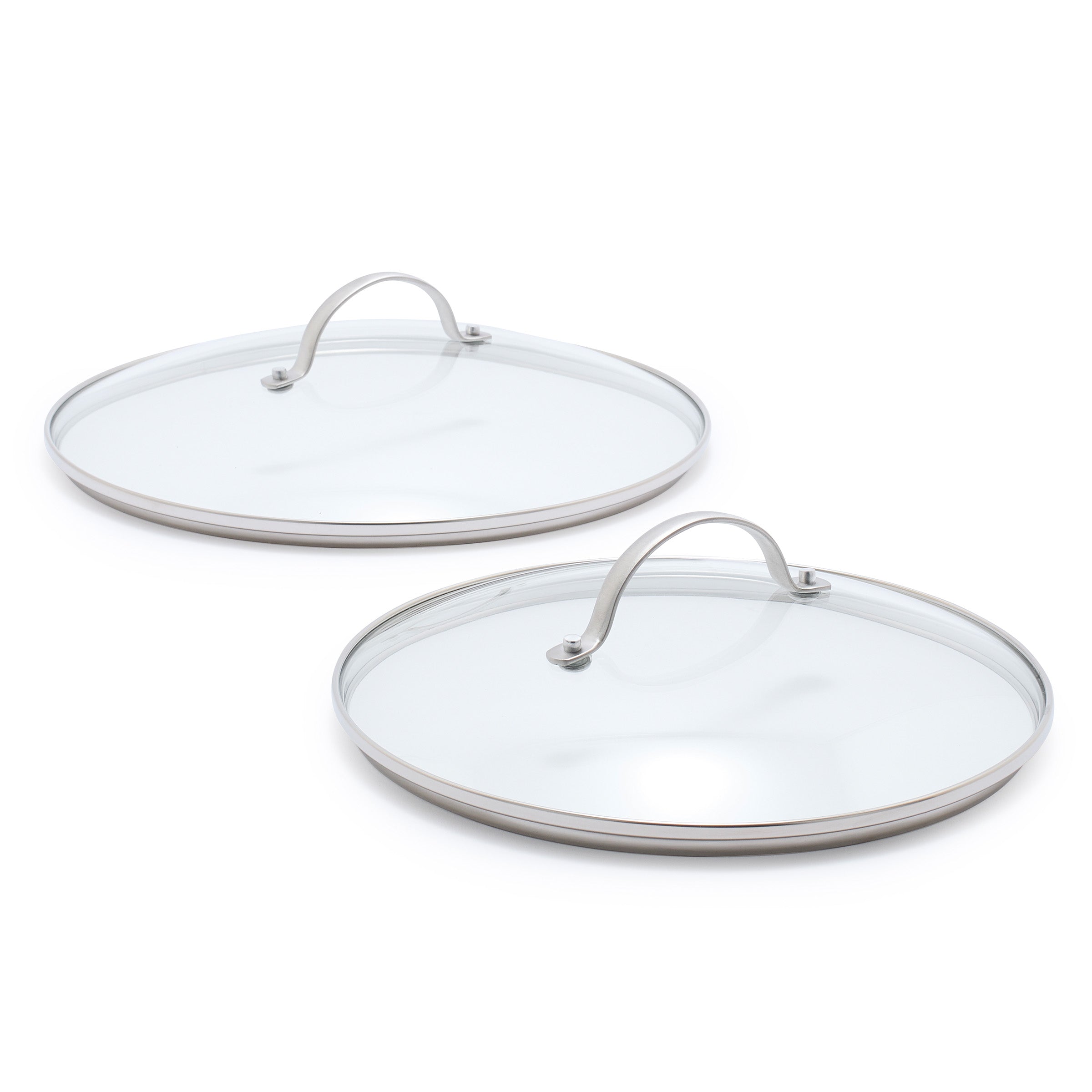 GreenPan Glass Lid Set – 8" & 10" Universal Fit