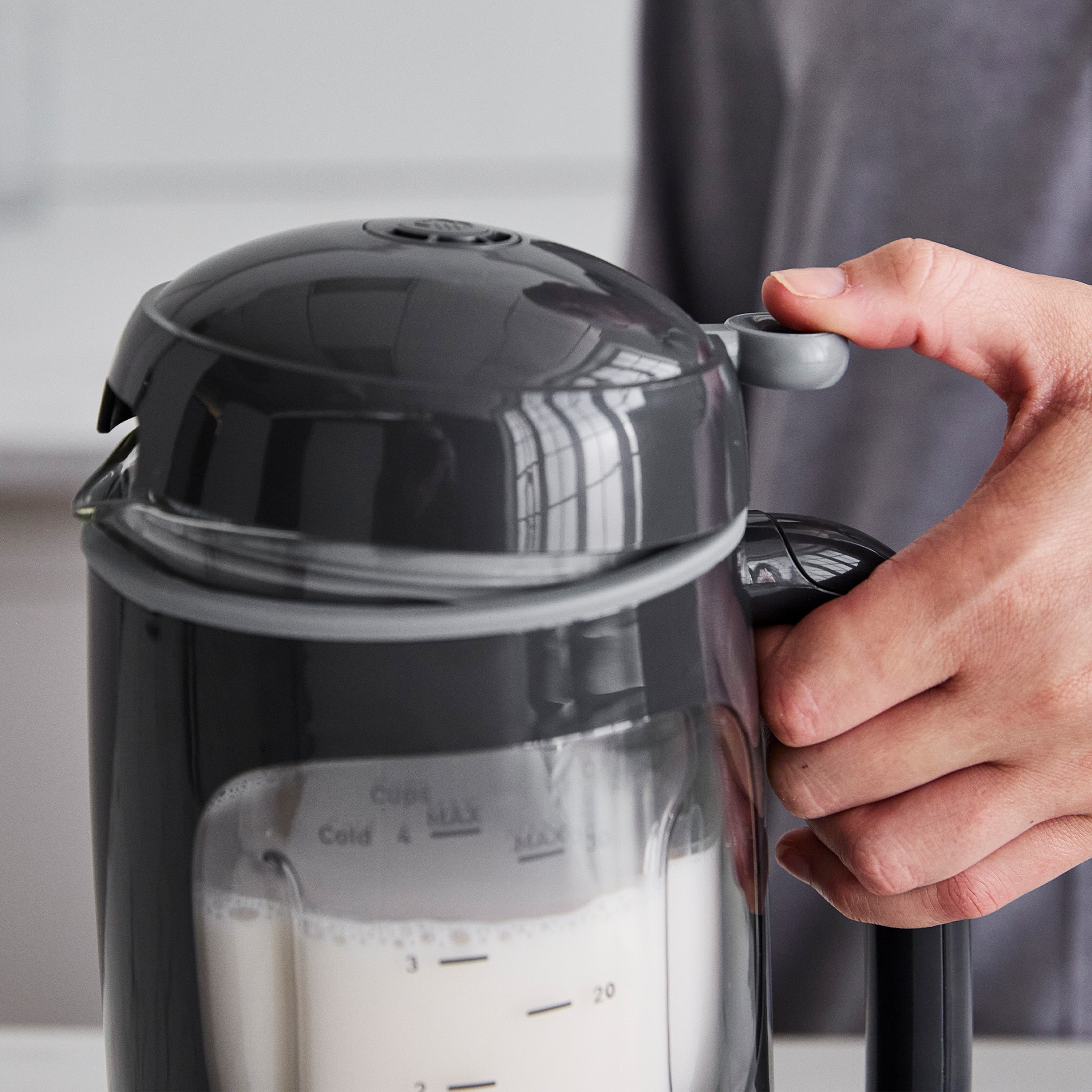 GreenPan Better Blend Milk Maker | Graphite