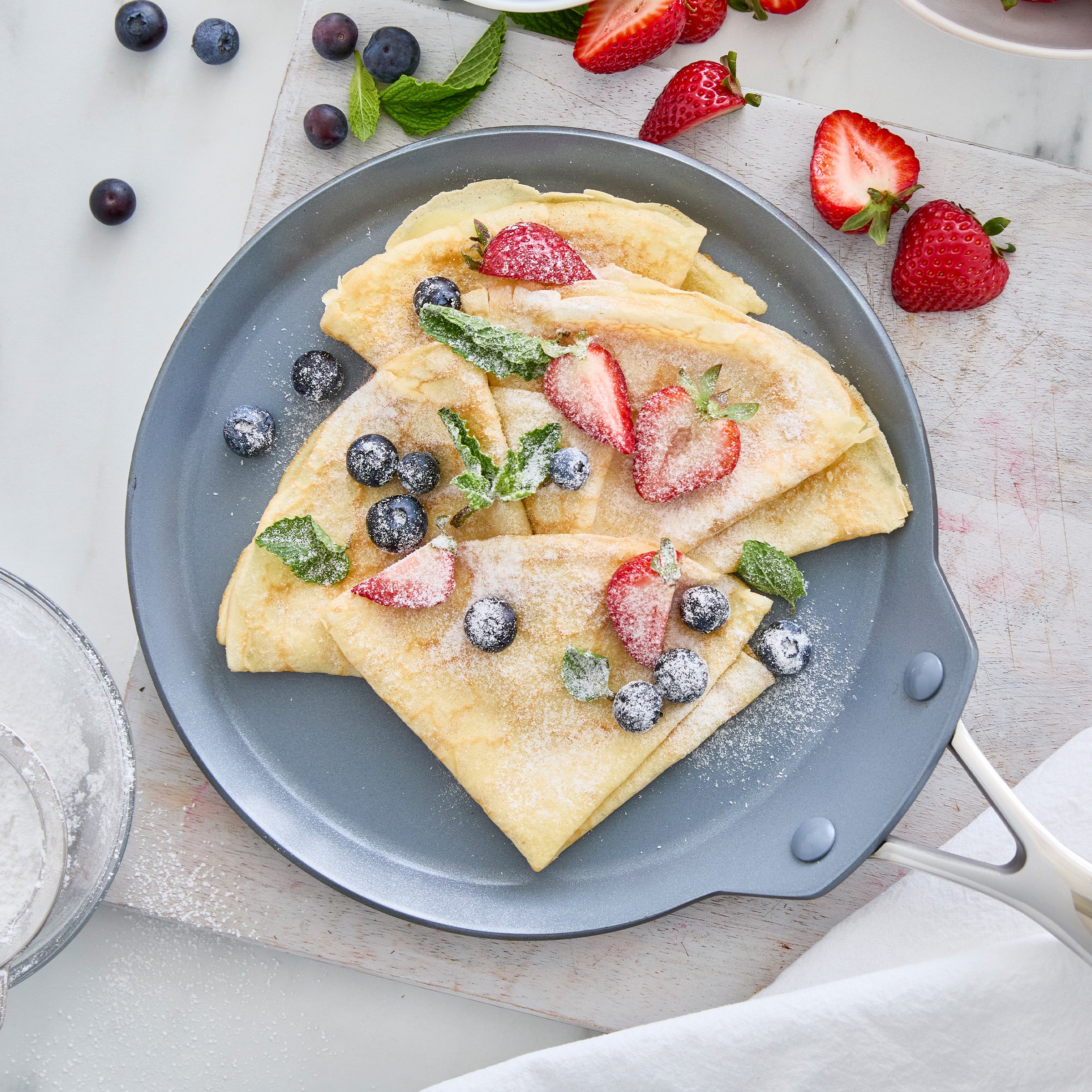 GreenPan Valencia Pro Ceramic Nonstick 9.5" Crepe Pan