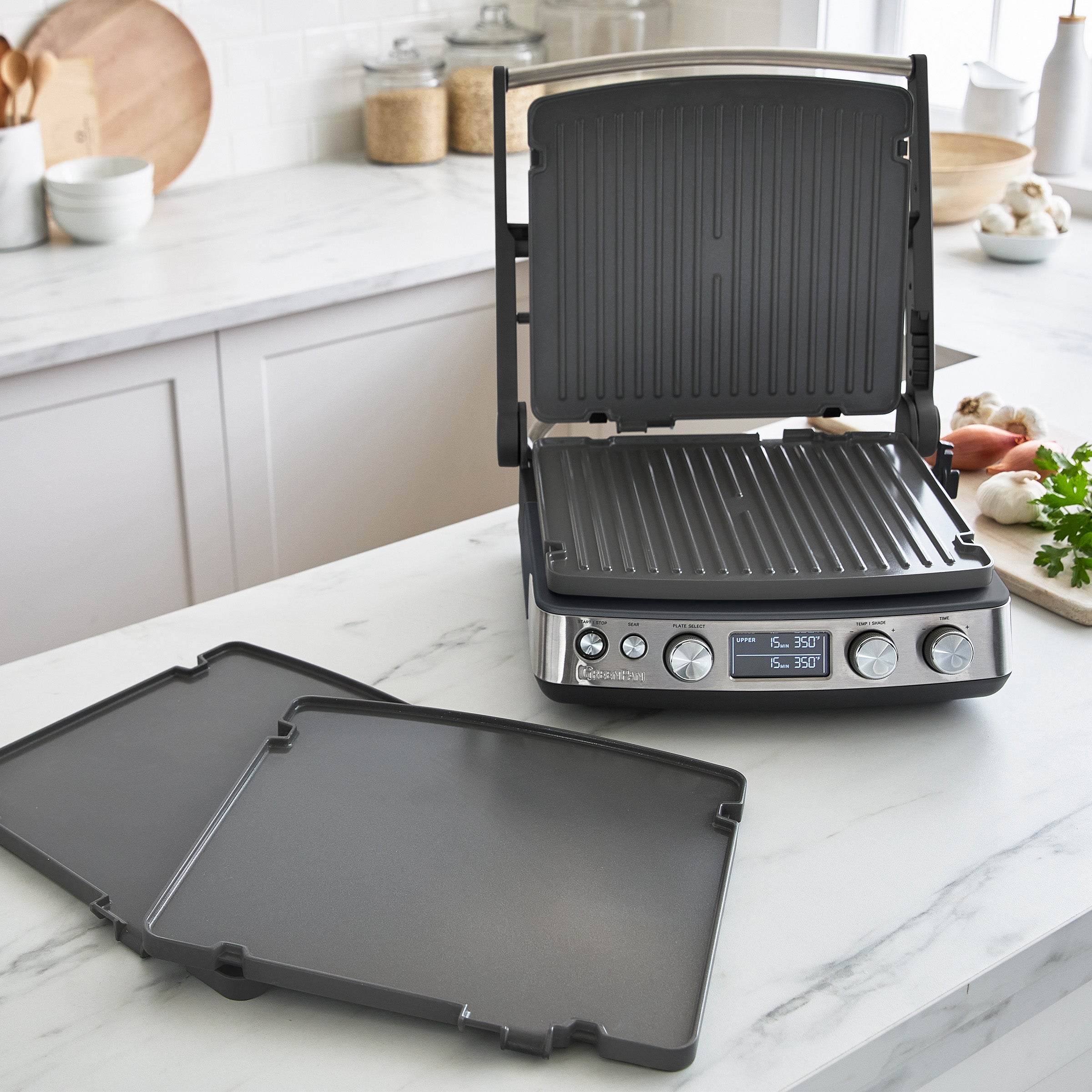 GreenPan Elite Multi Grill & Griddle | Graphite
