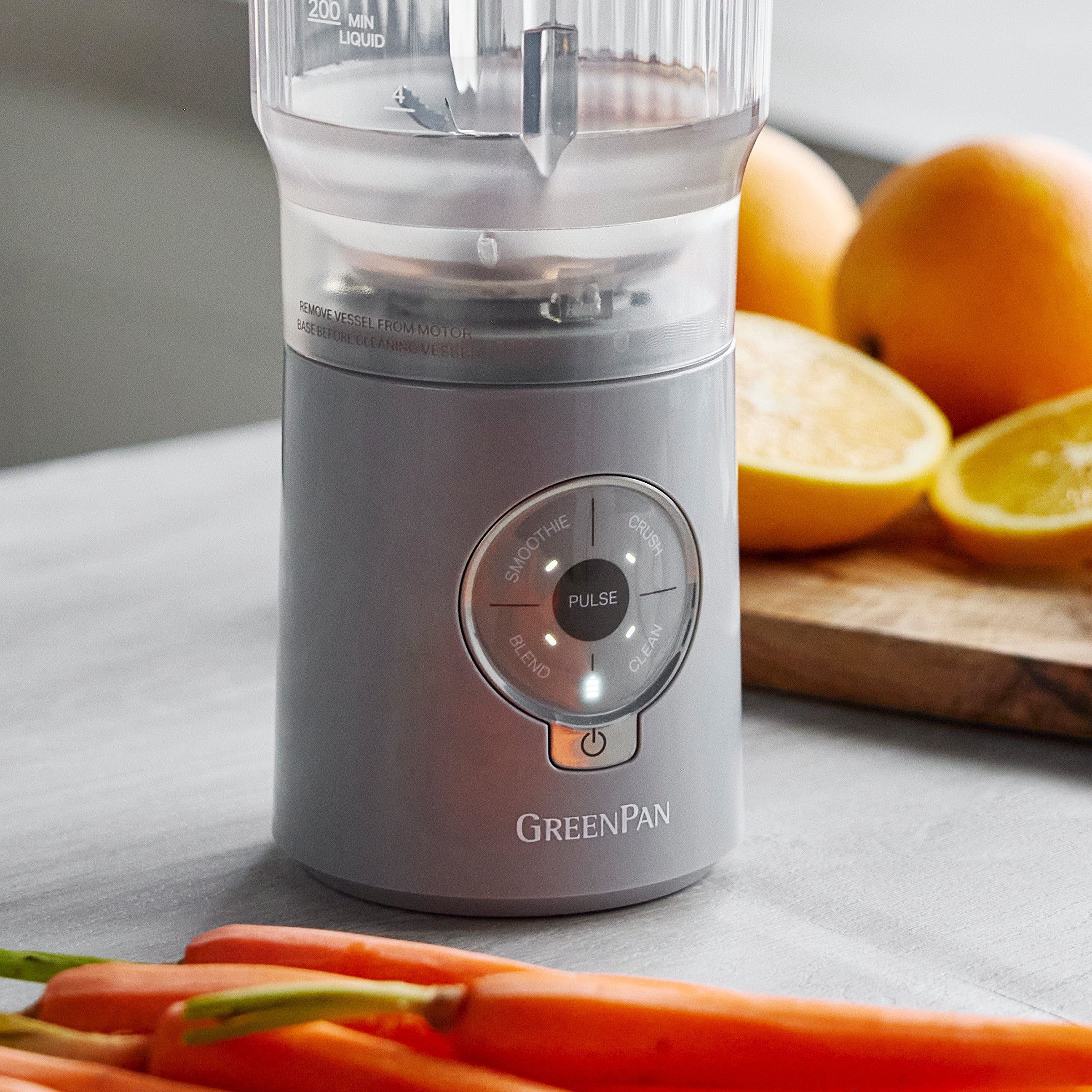 GreenPan Spin & Go Portable Blender – Slate
