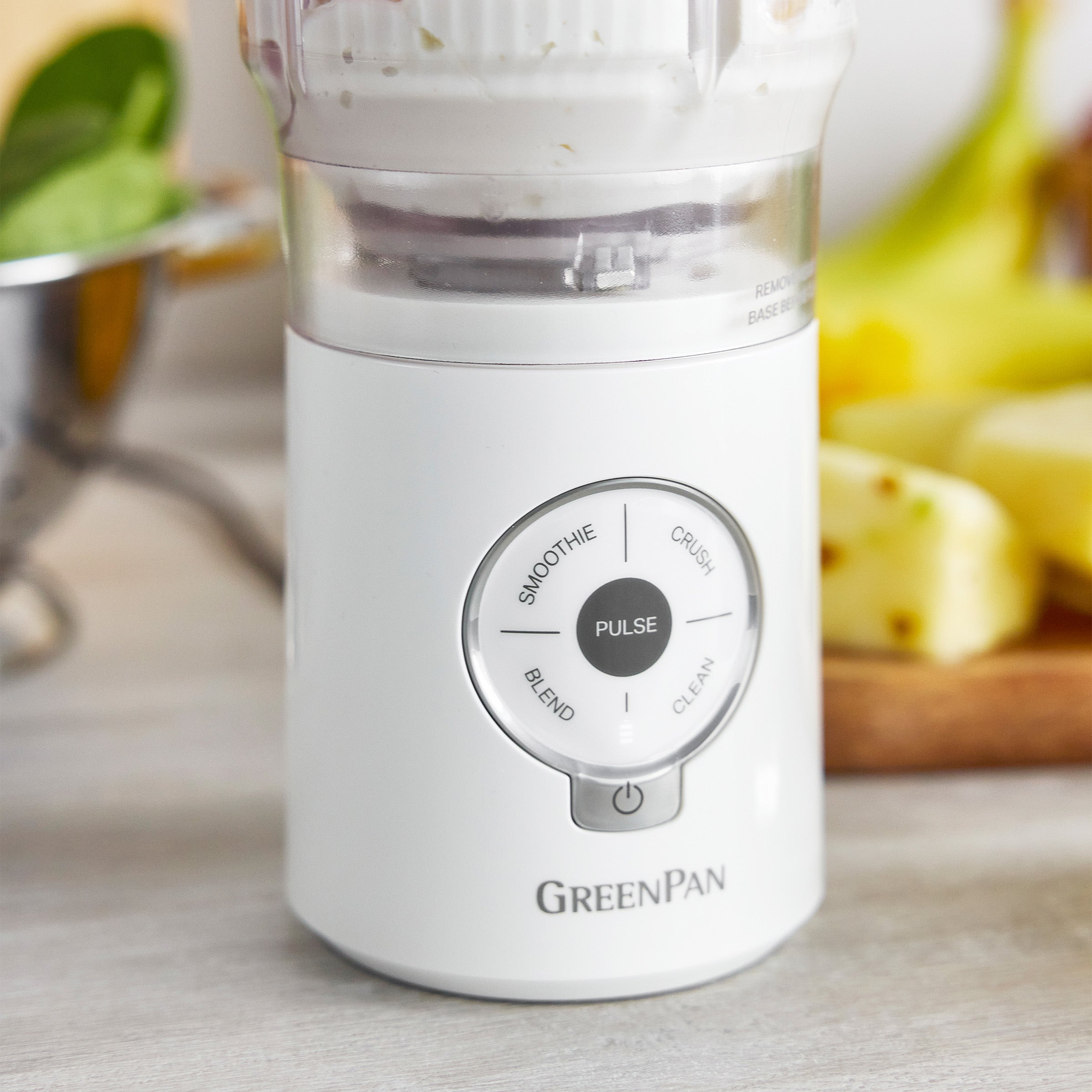 GreenPan Spin & Go Portable Blender – Cream