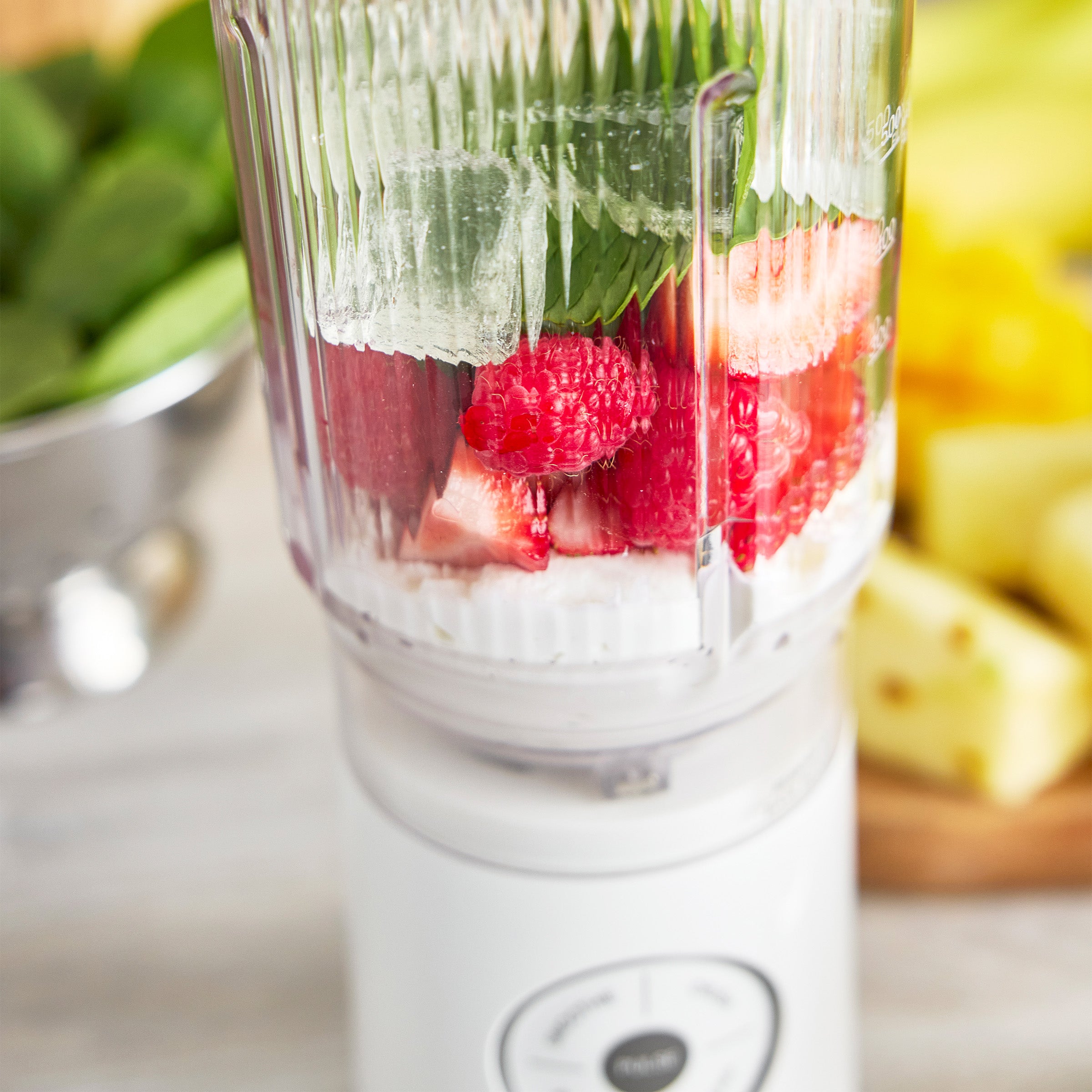 GreenPan Spin & Go Portable Blender – Cream