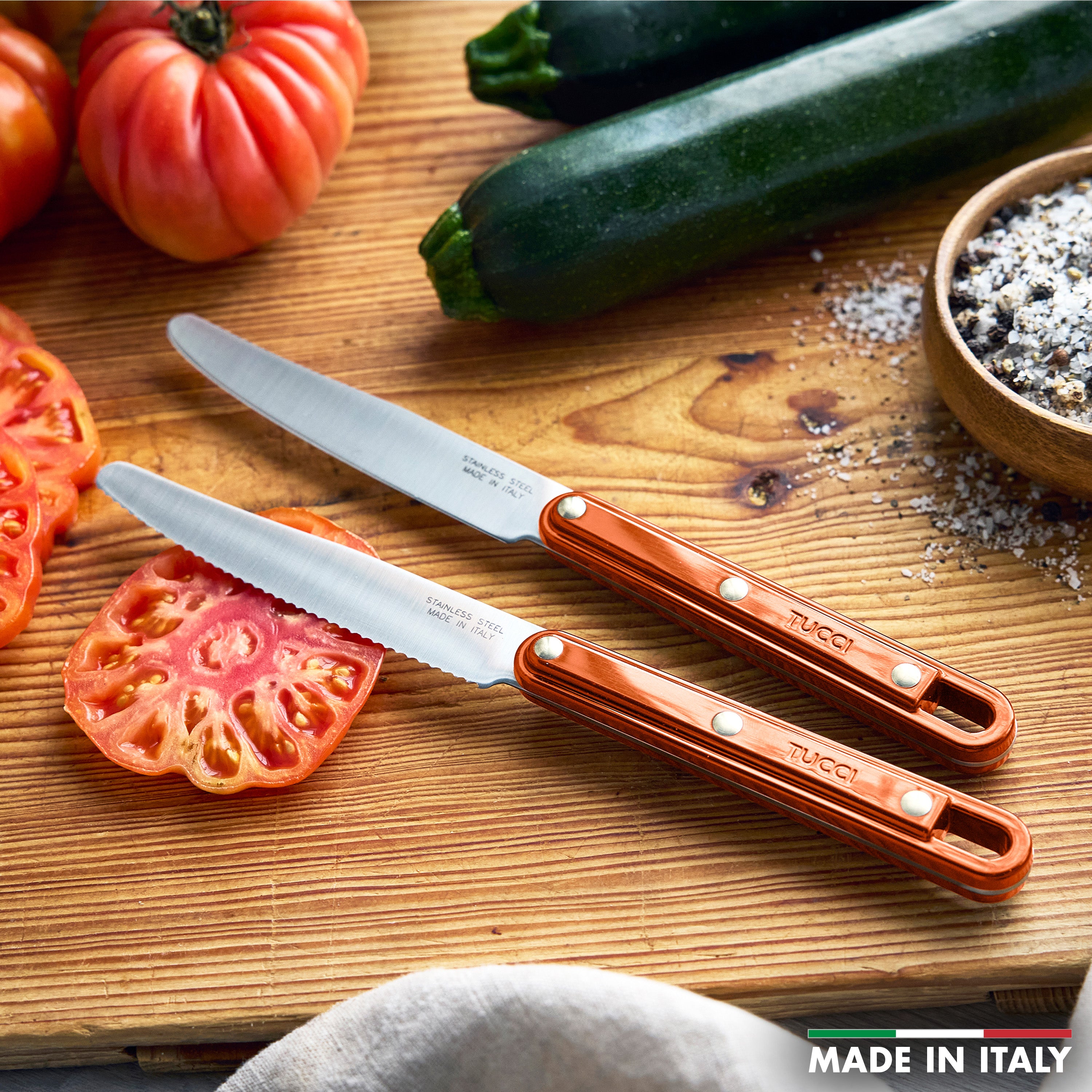 Stanley Tucci 2-Piece Prep Knife Set – Amalfi Sunset