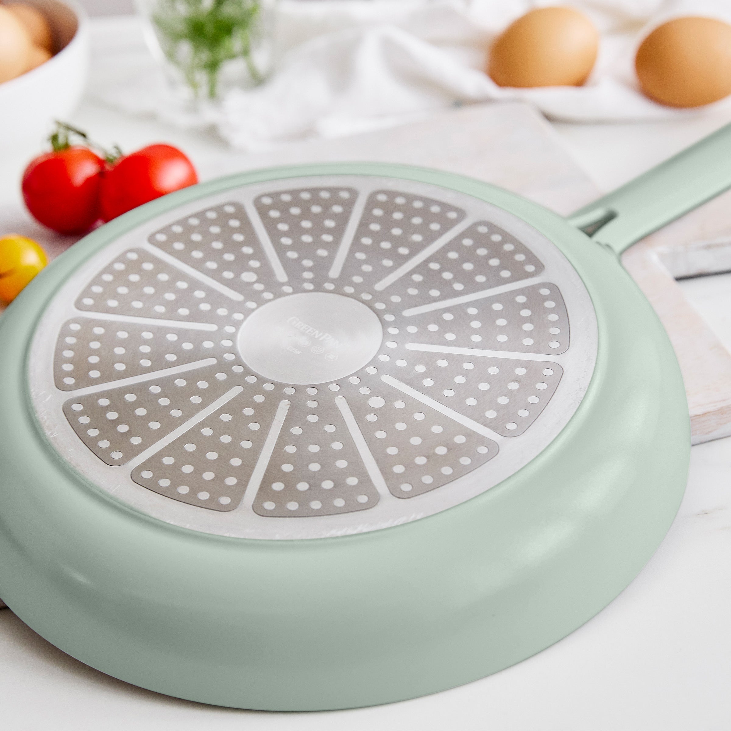 GreenPan Nova Gallery Ceramic Nonstick 12" Frypan, Pistachio