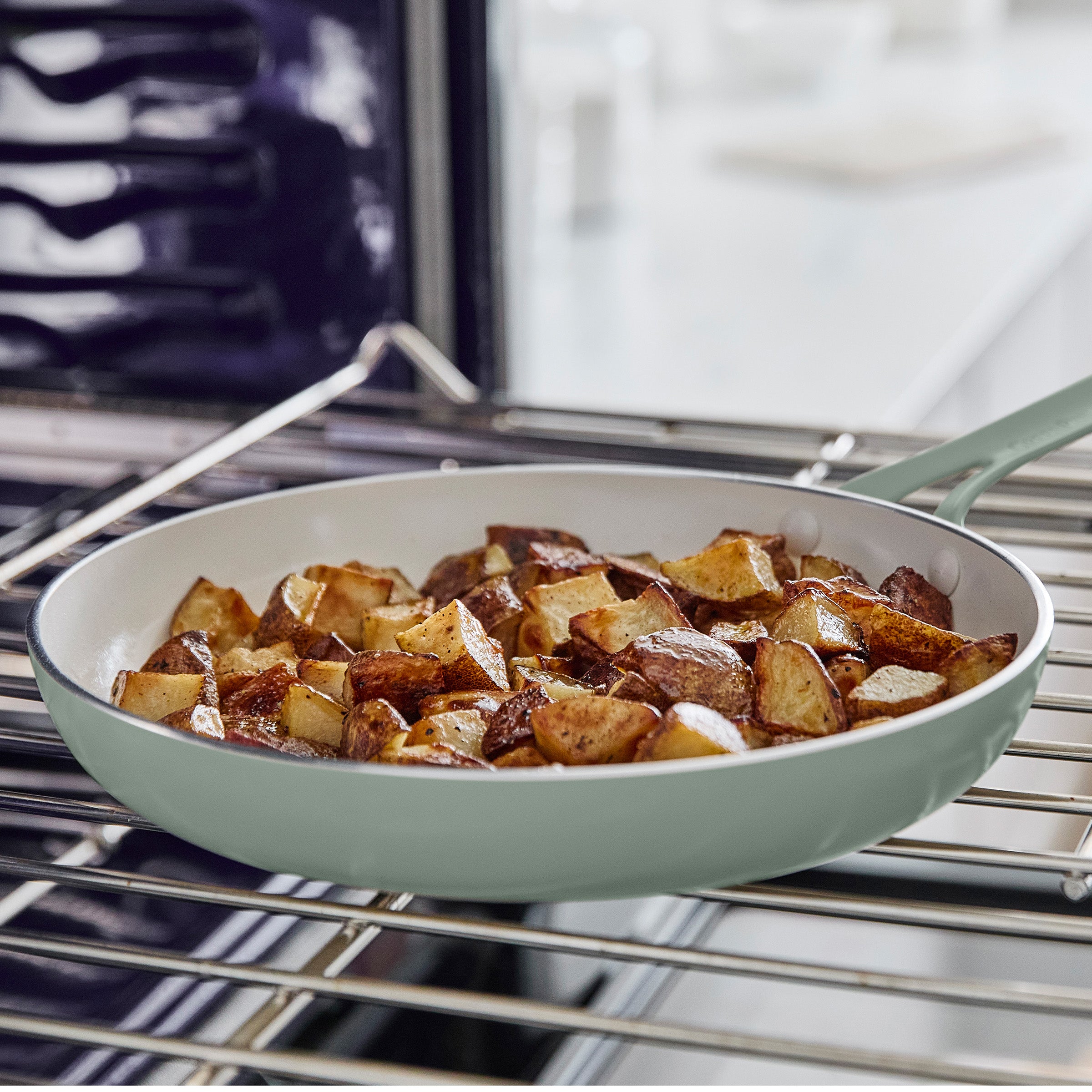 GreenPan Nova Gallery Ceramic Nonstick 12" Frypan, Pistachio