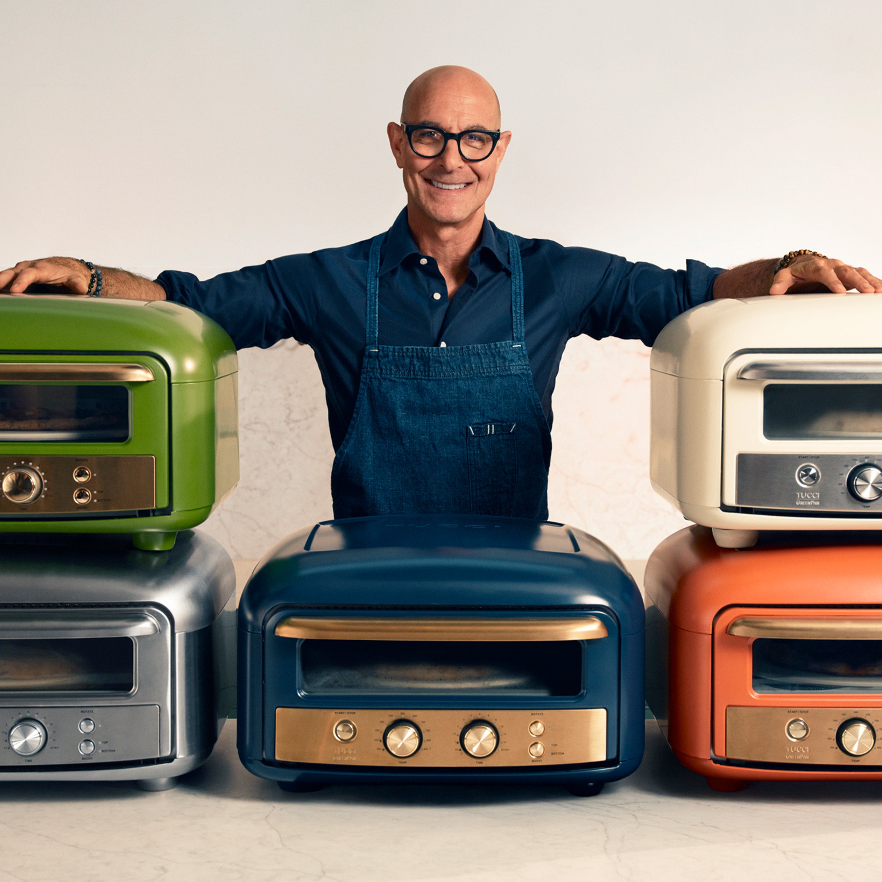 Stanley Tucci™ Indoor and Outdoor Pizza Oven – Tuscan Olive