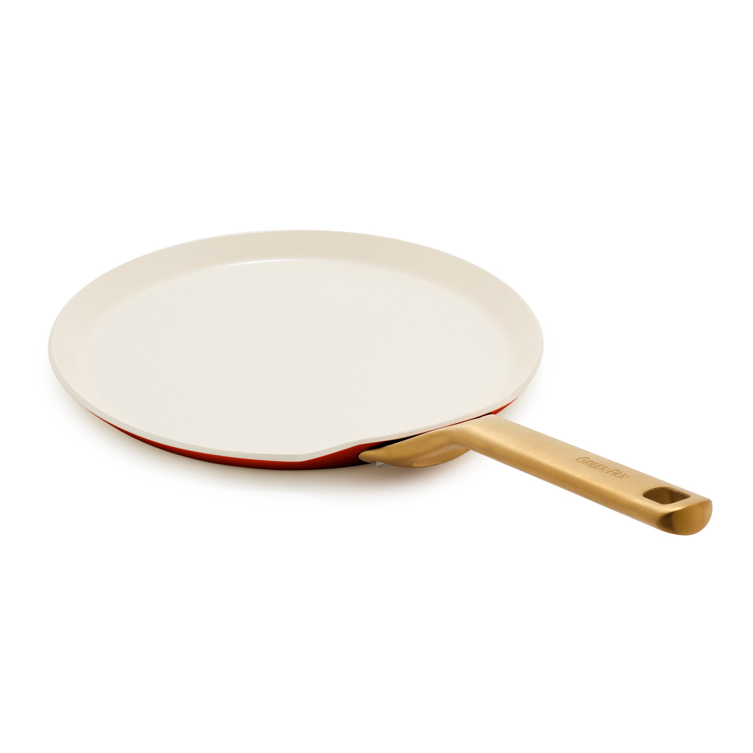 GreenPan Reserve Pro Ceramic Nonstick 10" Crepe Pan | Harvest
