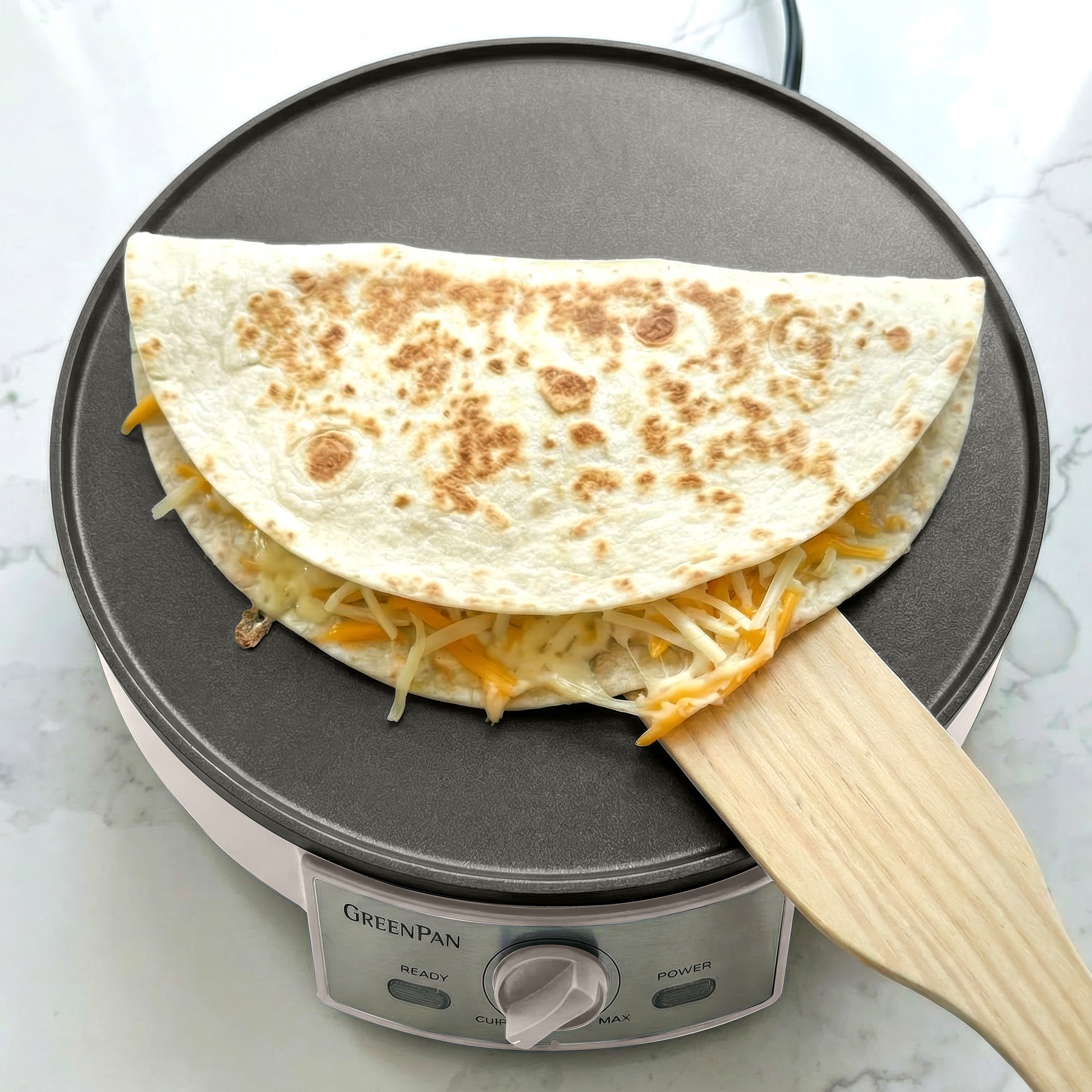 GreenPan Advanced Crepe Maker, Clay